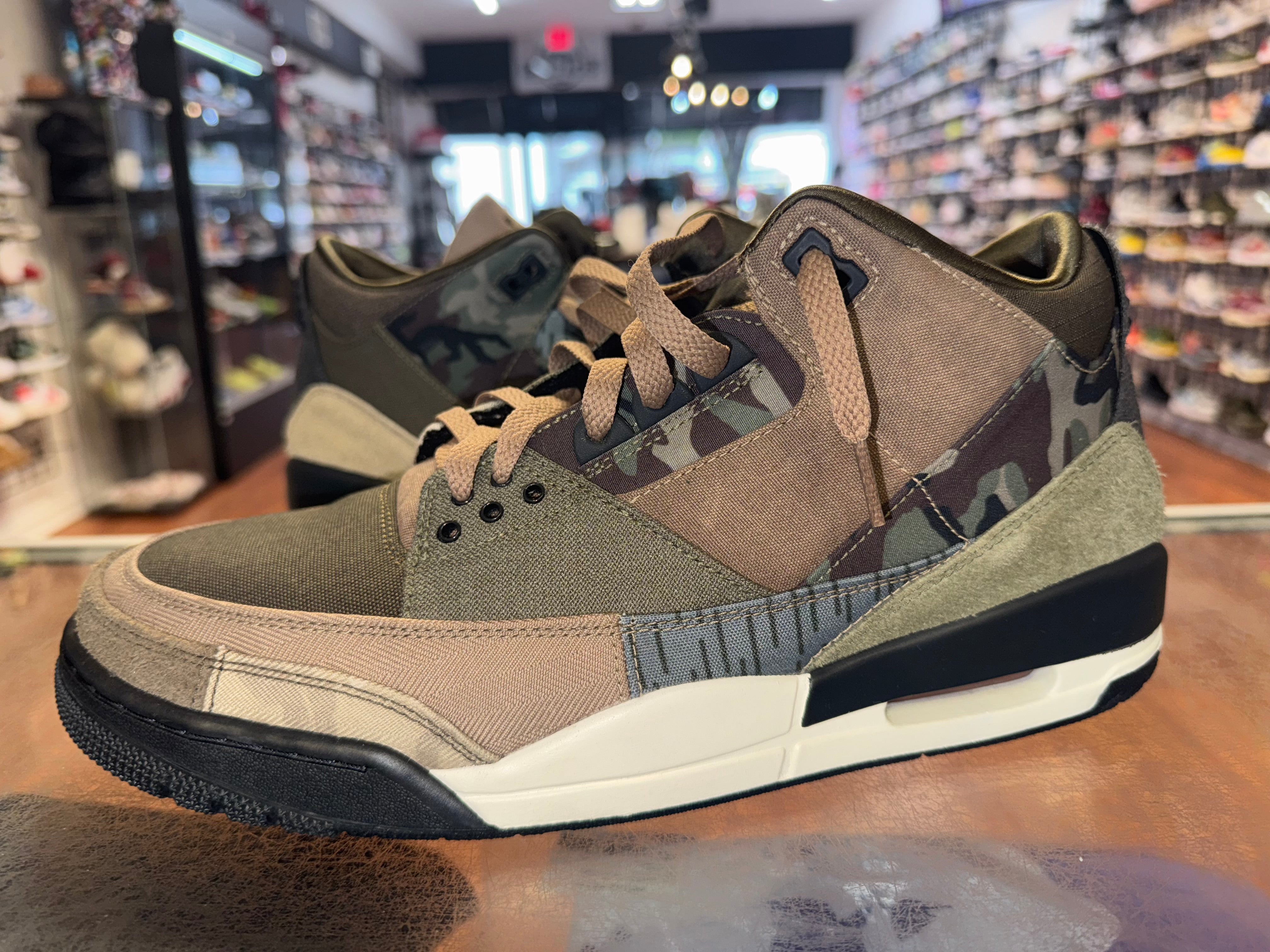 Size 12.5 Air Jordan 3 “Patchwork Camo”