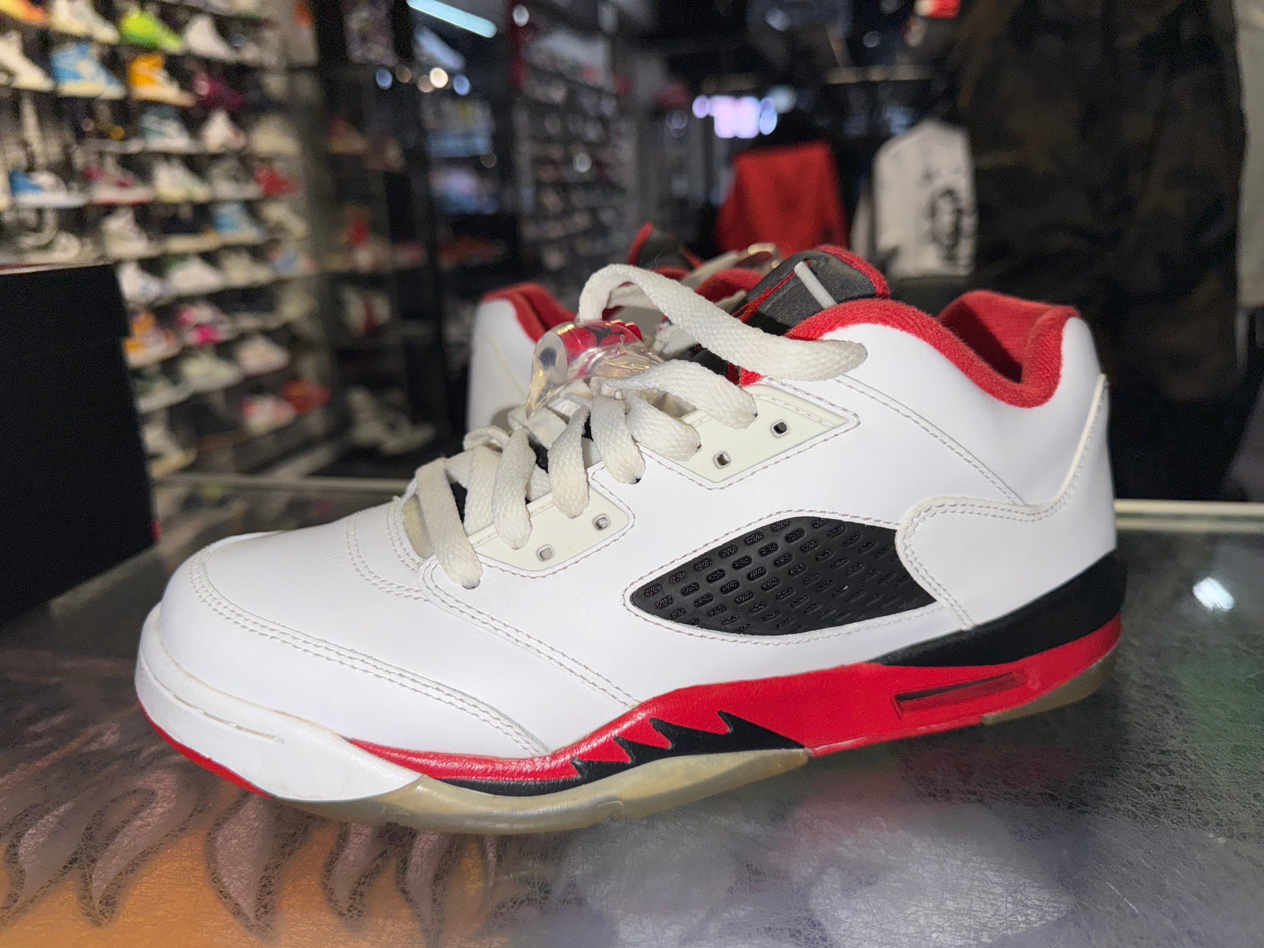 Size 7y Air Jordan 5 Low "Fire Red"