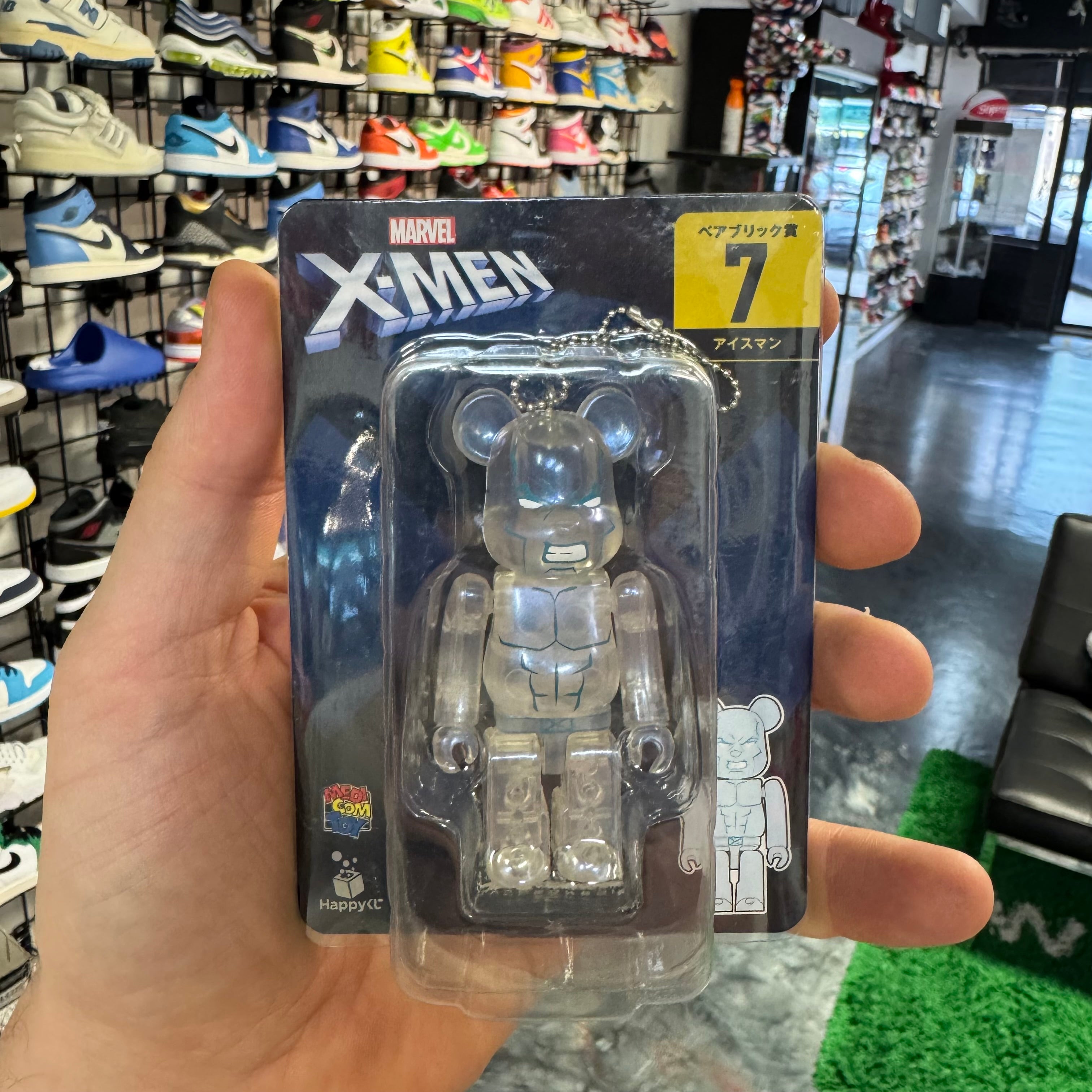 BE@RBRICK X-Men "Iceman" Lottery "7"