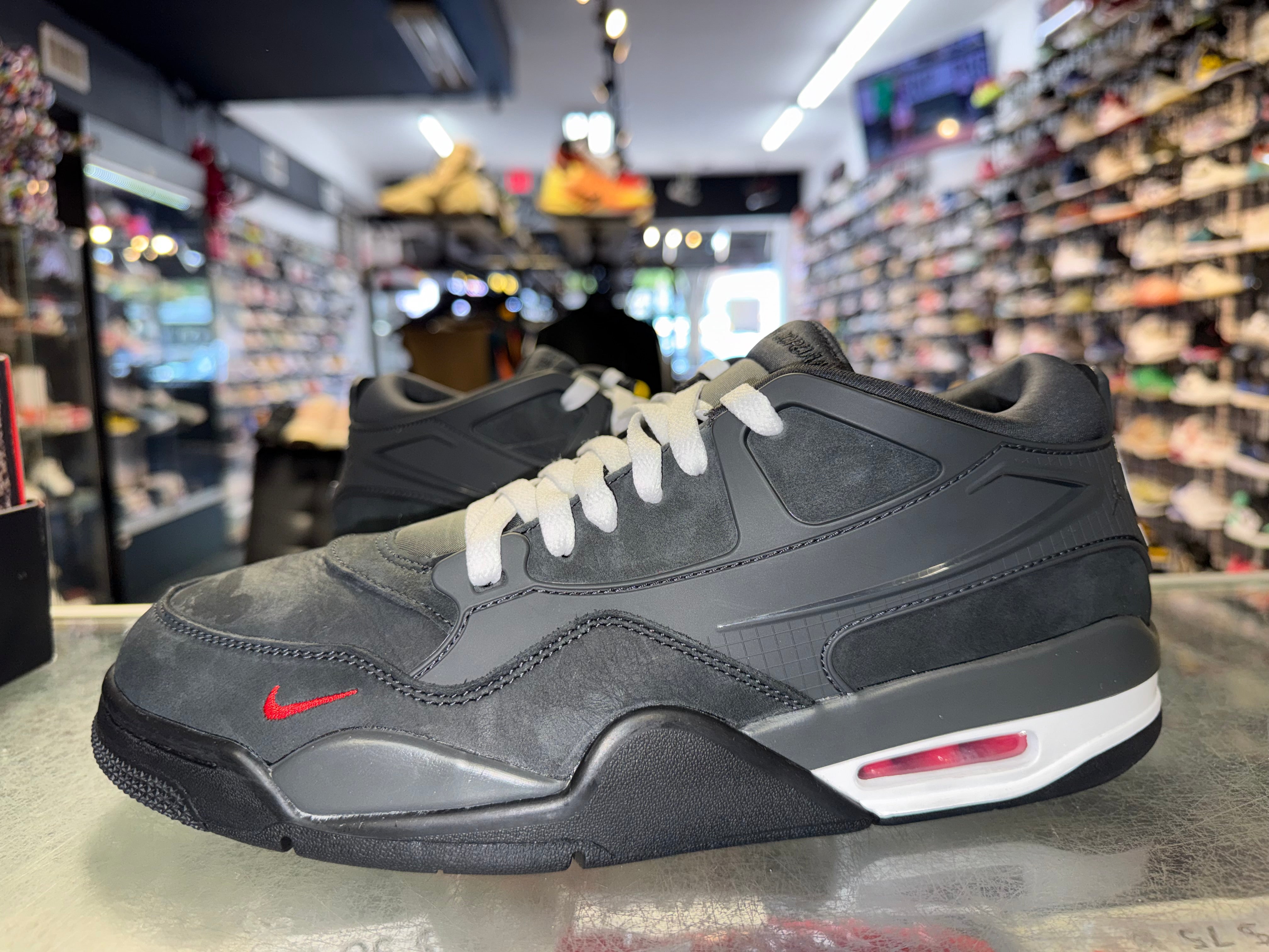 Size 10.5 Jordan 4 RM Nigel Sylvester “Driveway Grey”