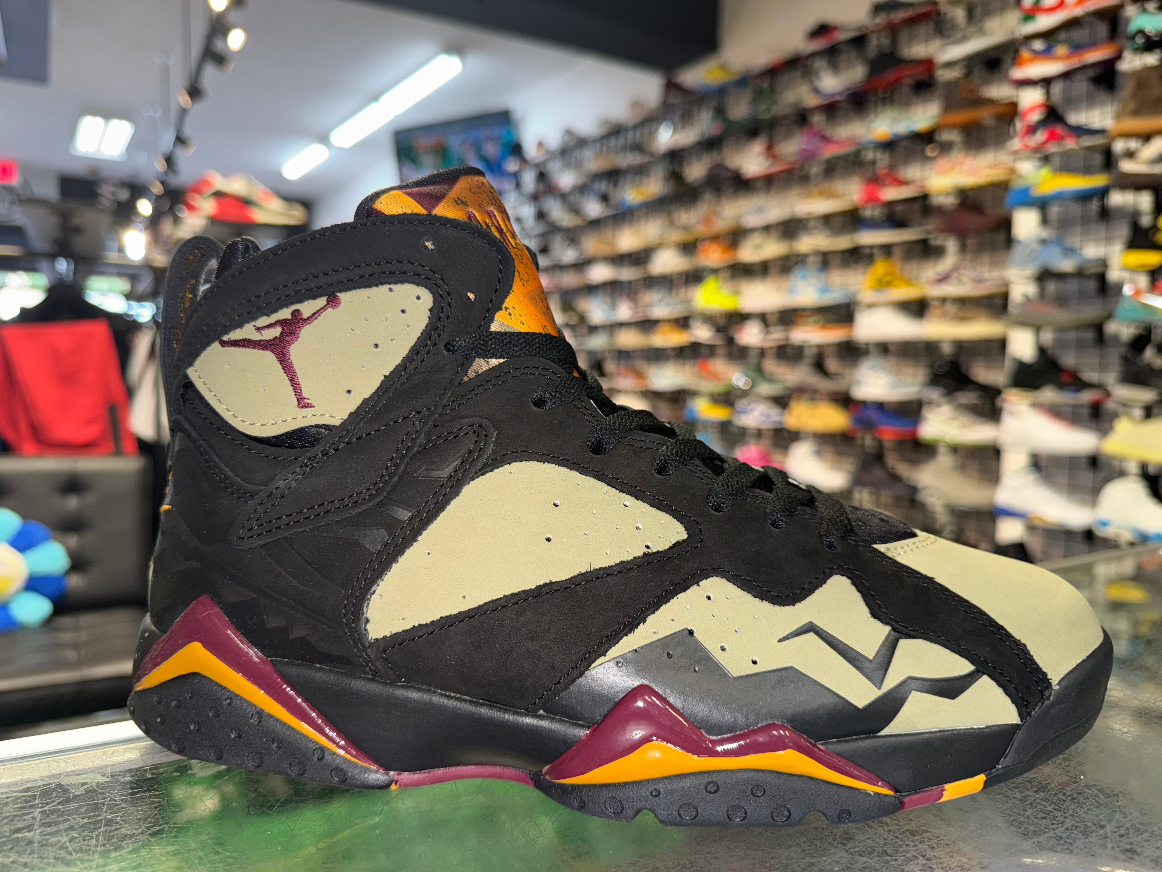 Size 9.5 Air Jordan 7 "Black Olive" Brand New