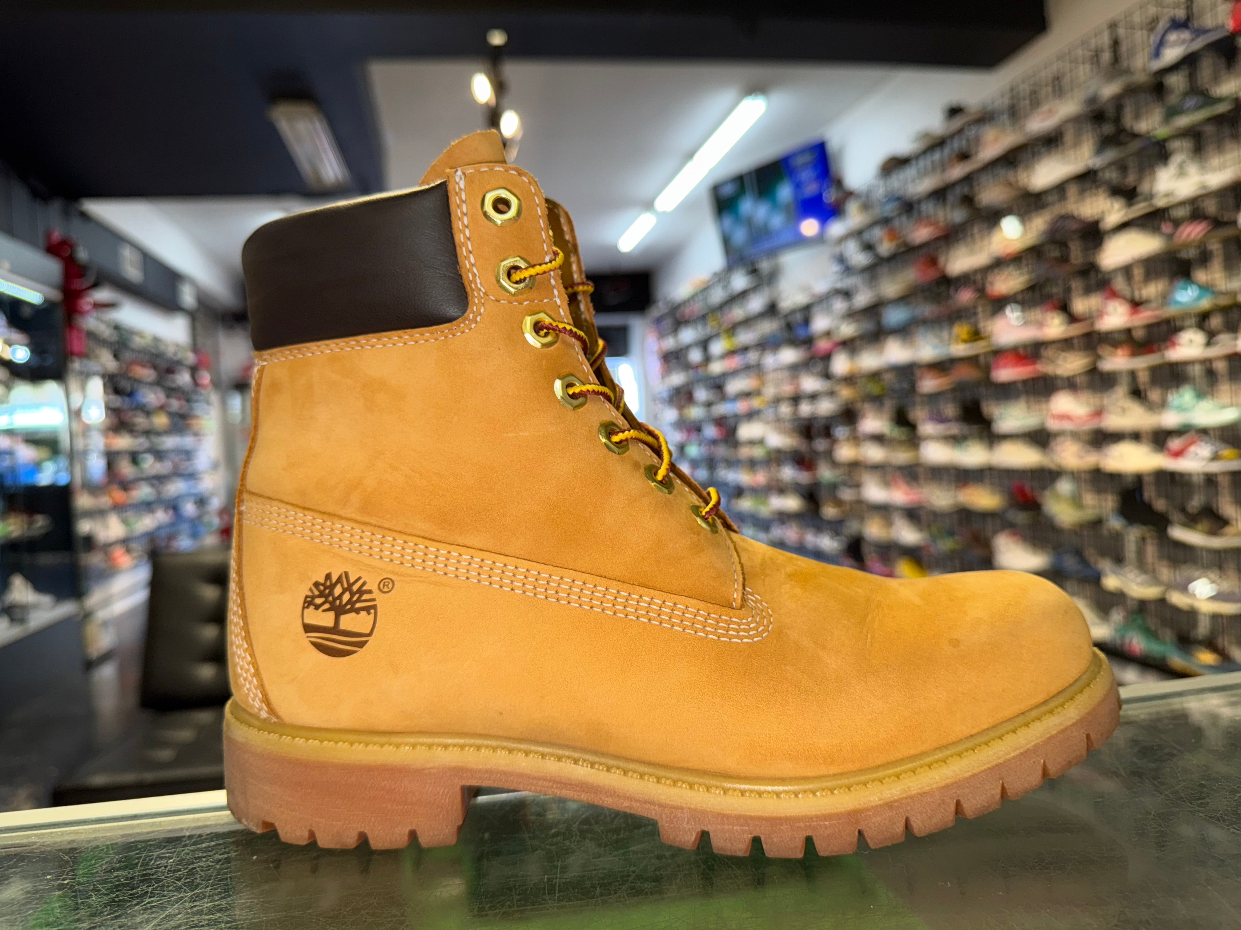 Size 8 Timberland 6 Inch Premium Boot "Wheat"