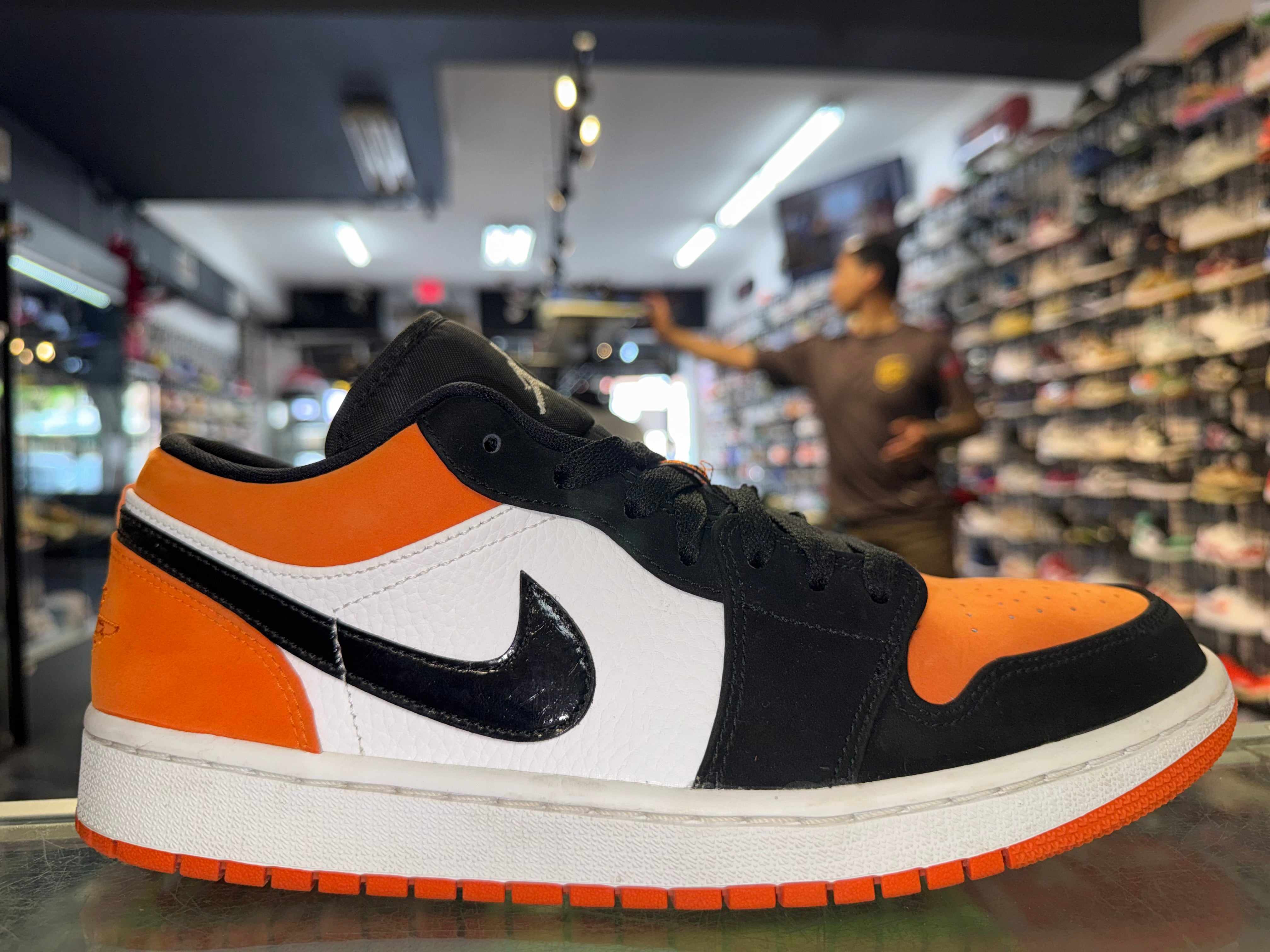 Size 9.5 Air Jordan 1 Low "Shattered Backboard"