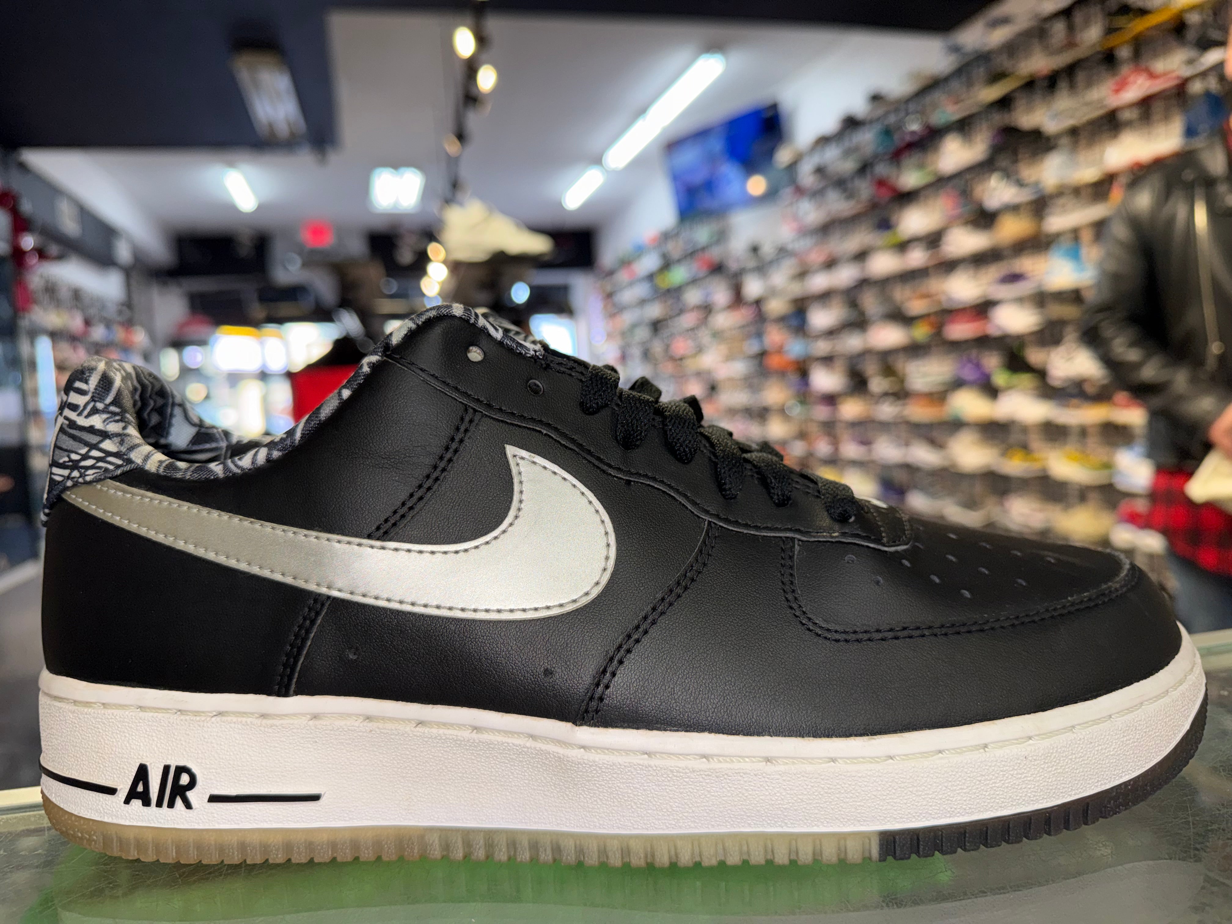 Size 12 Air Force 1 "Black White" Brand New