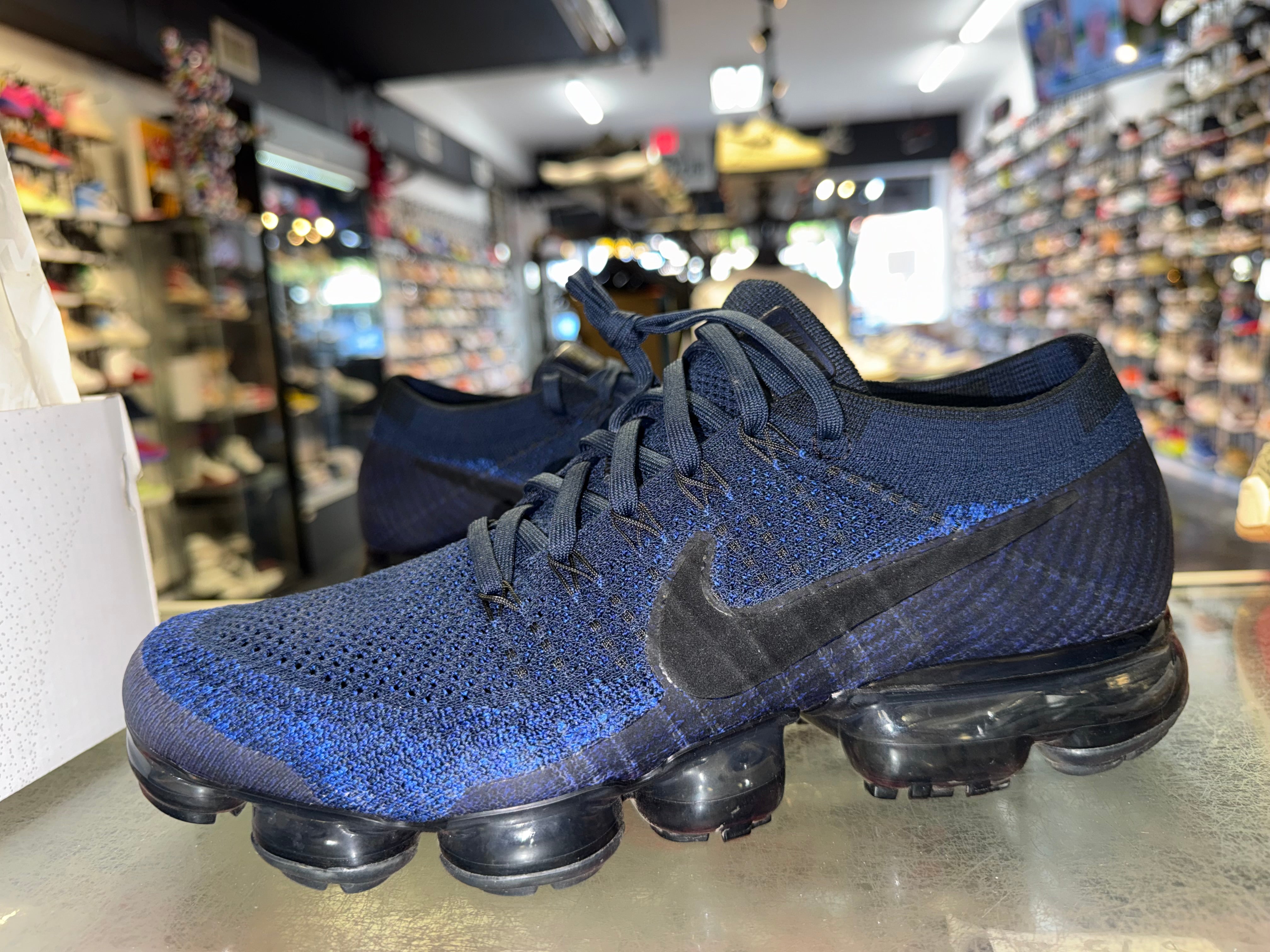 Size 10 Air VaporMax "Midnight Navy"