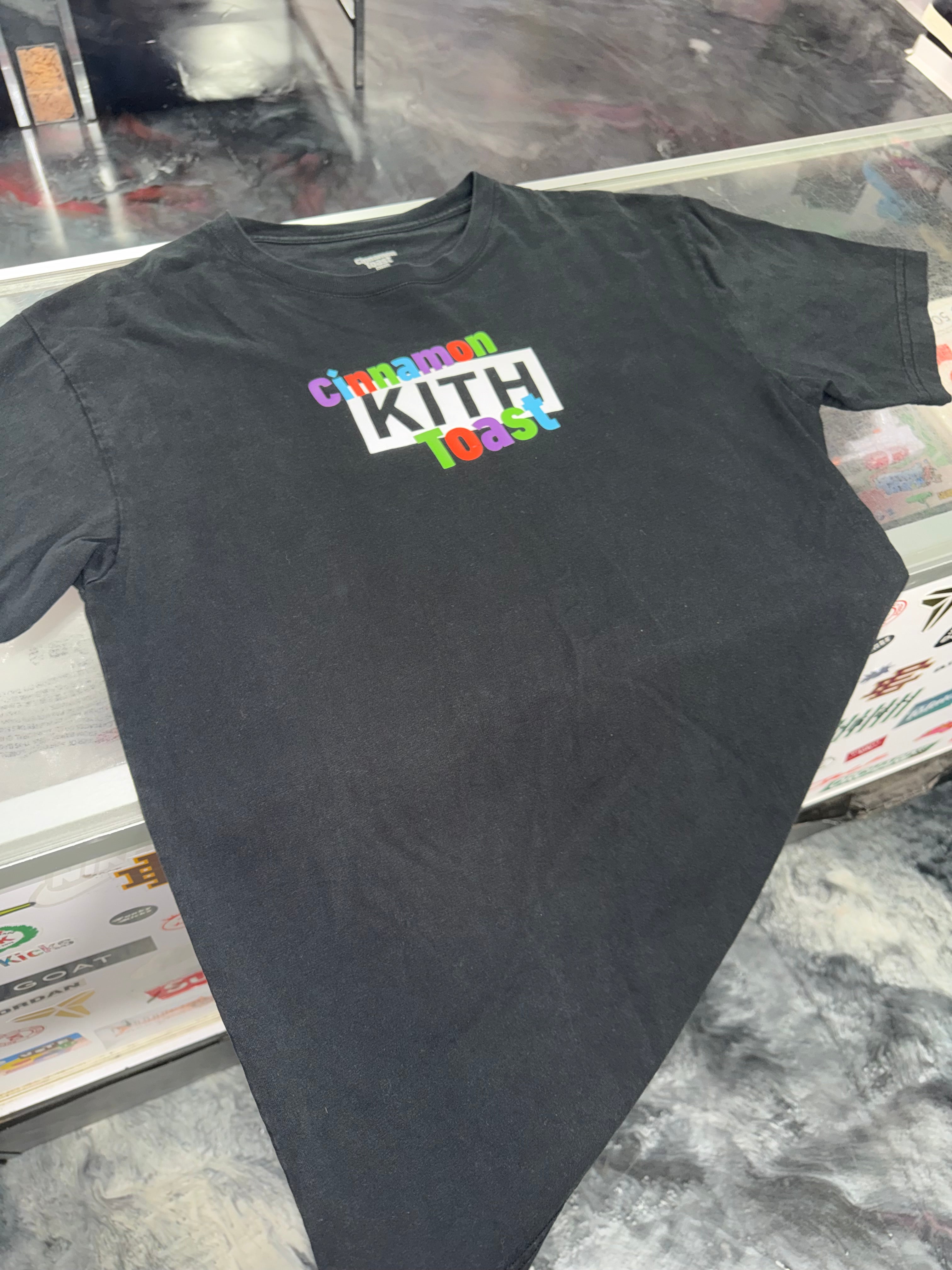 Size M Kith Cinnamon Toast Crunch Tee “Black”