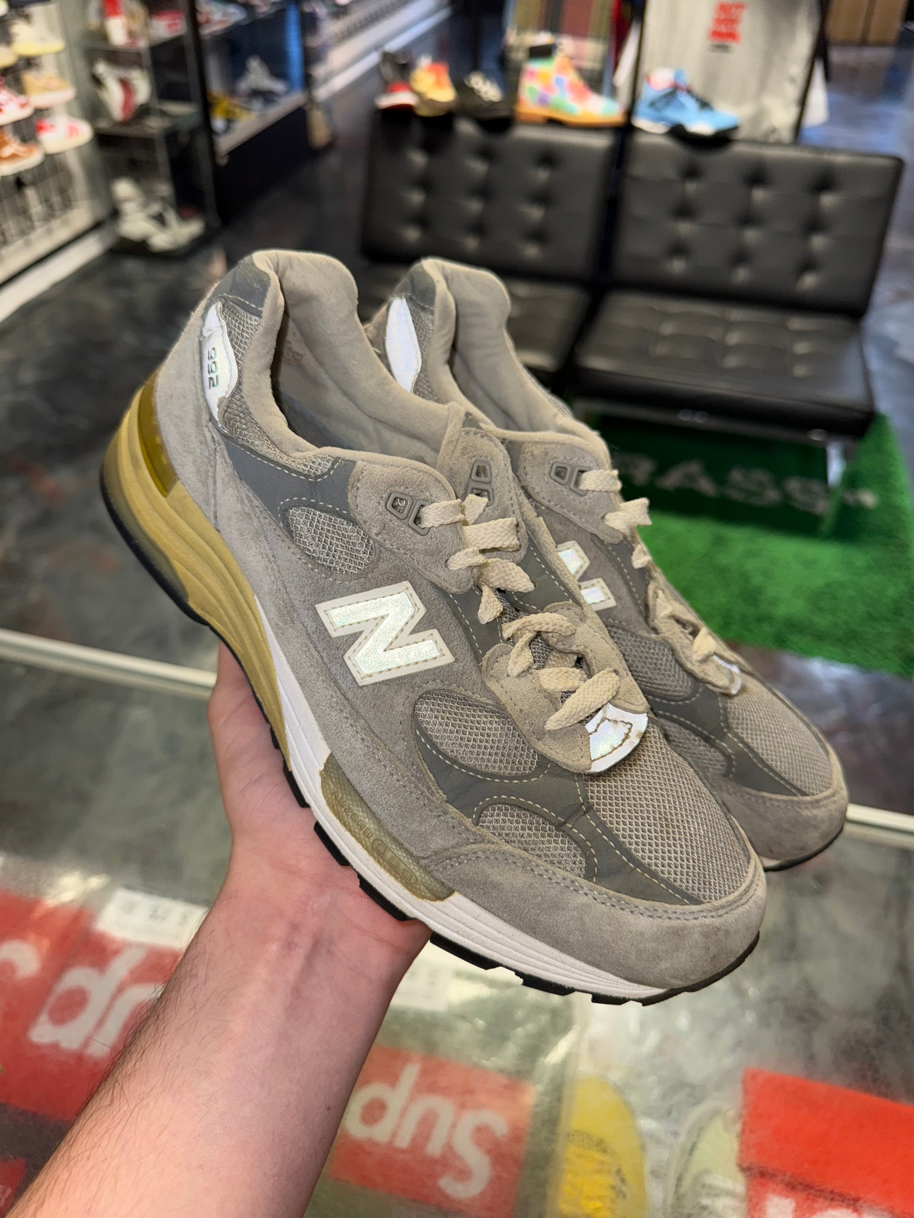 Size 8.5 New Balance 992 "Grey" FREE