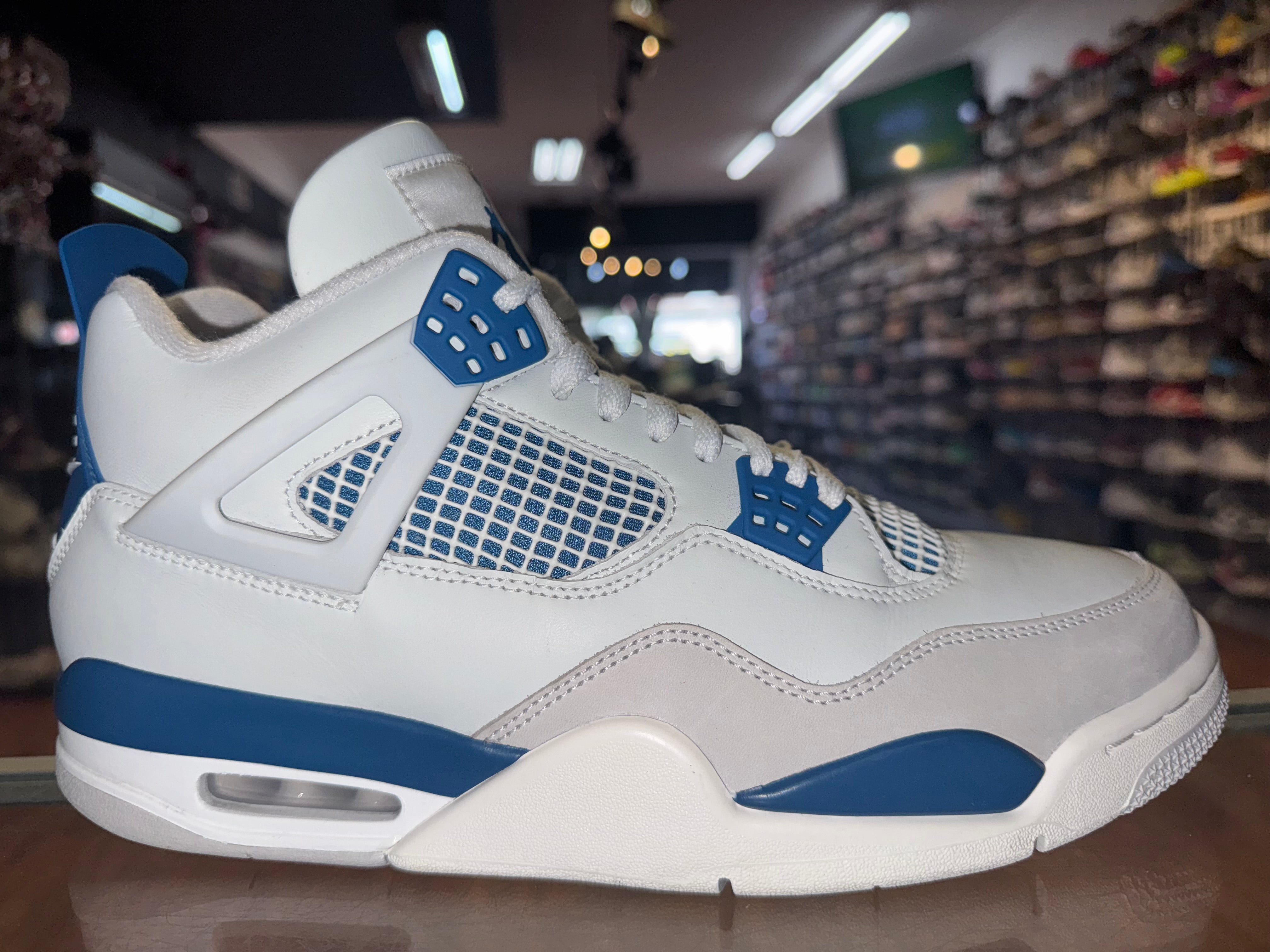 Size 11 Air Jordan 4 "Military Blue"