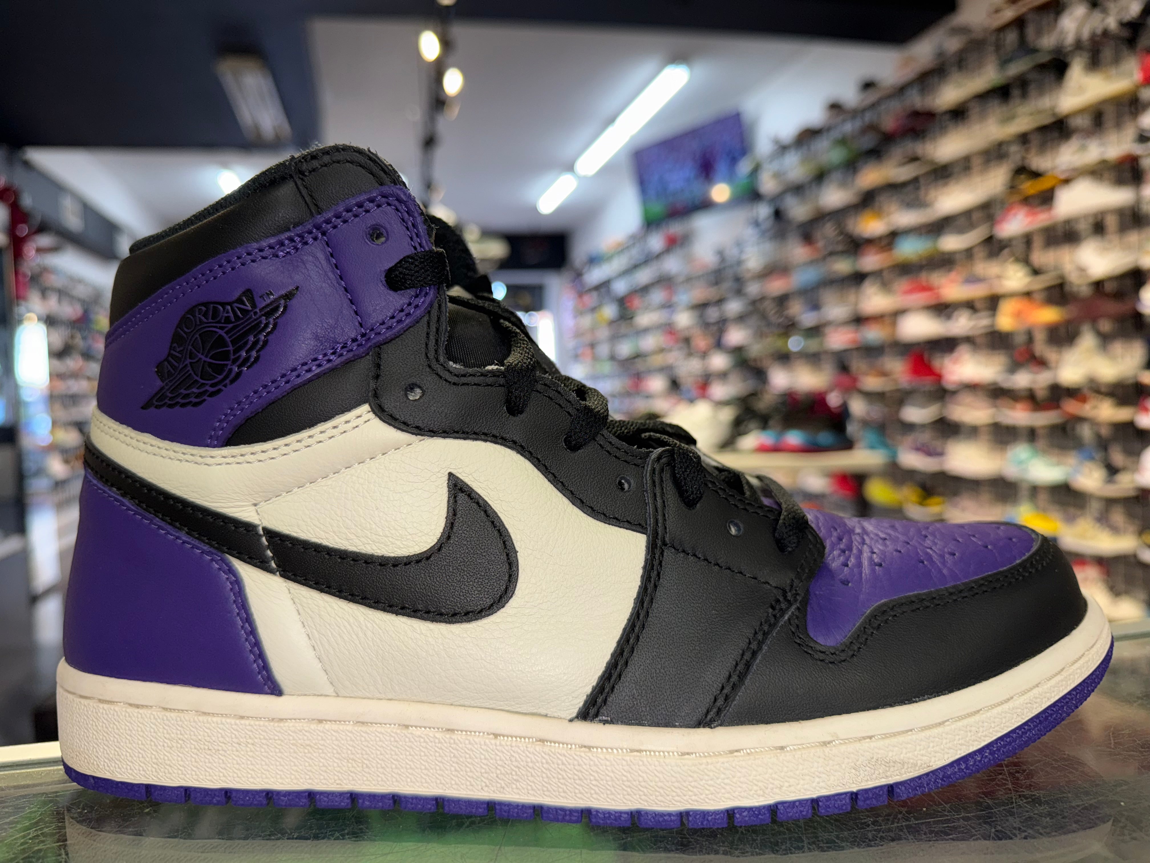Size 11 Air Jordan 1 "Court Purple"
