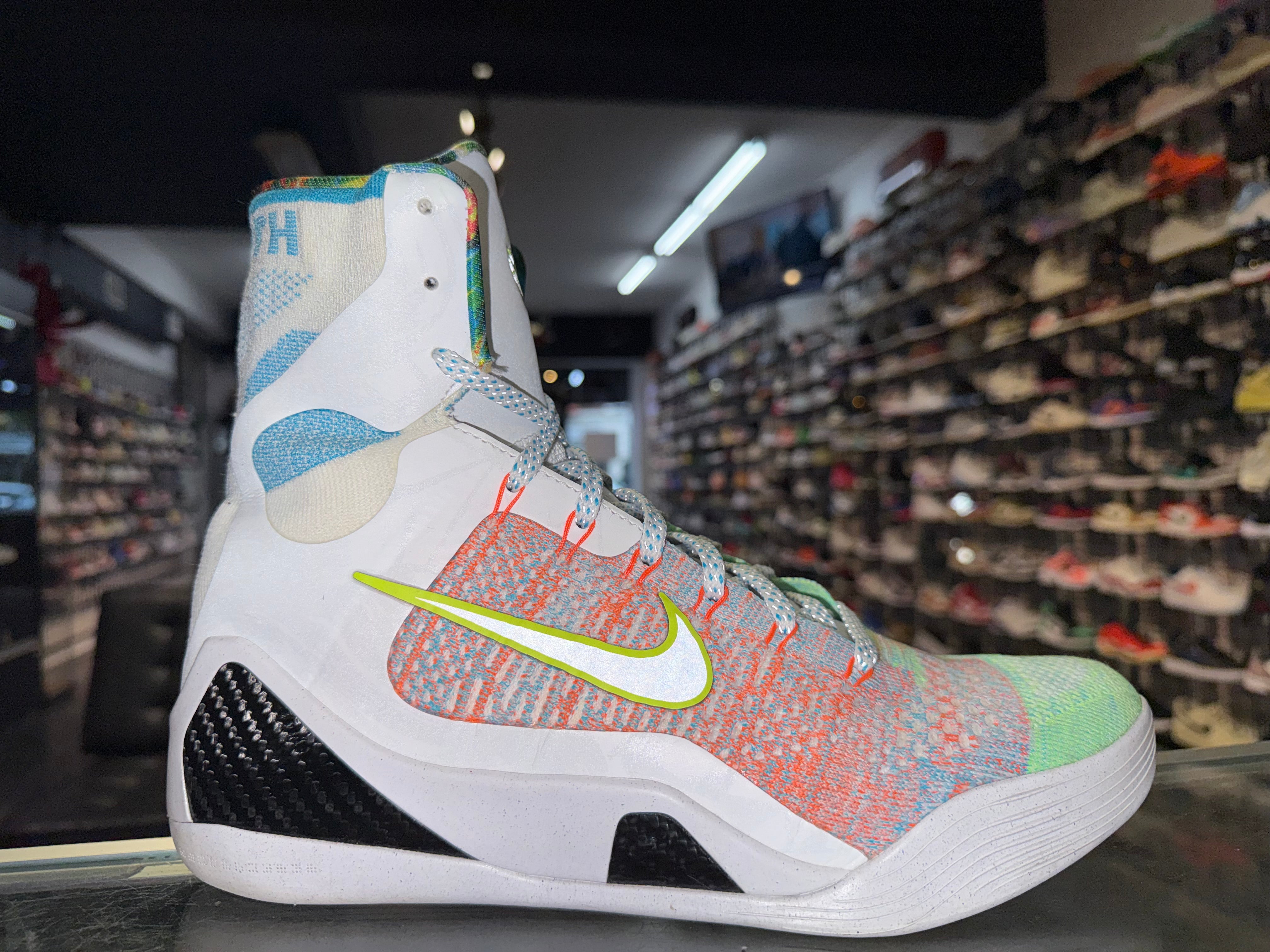 Size 10 Kobe 9 Elite Protro "What The"