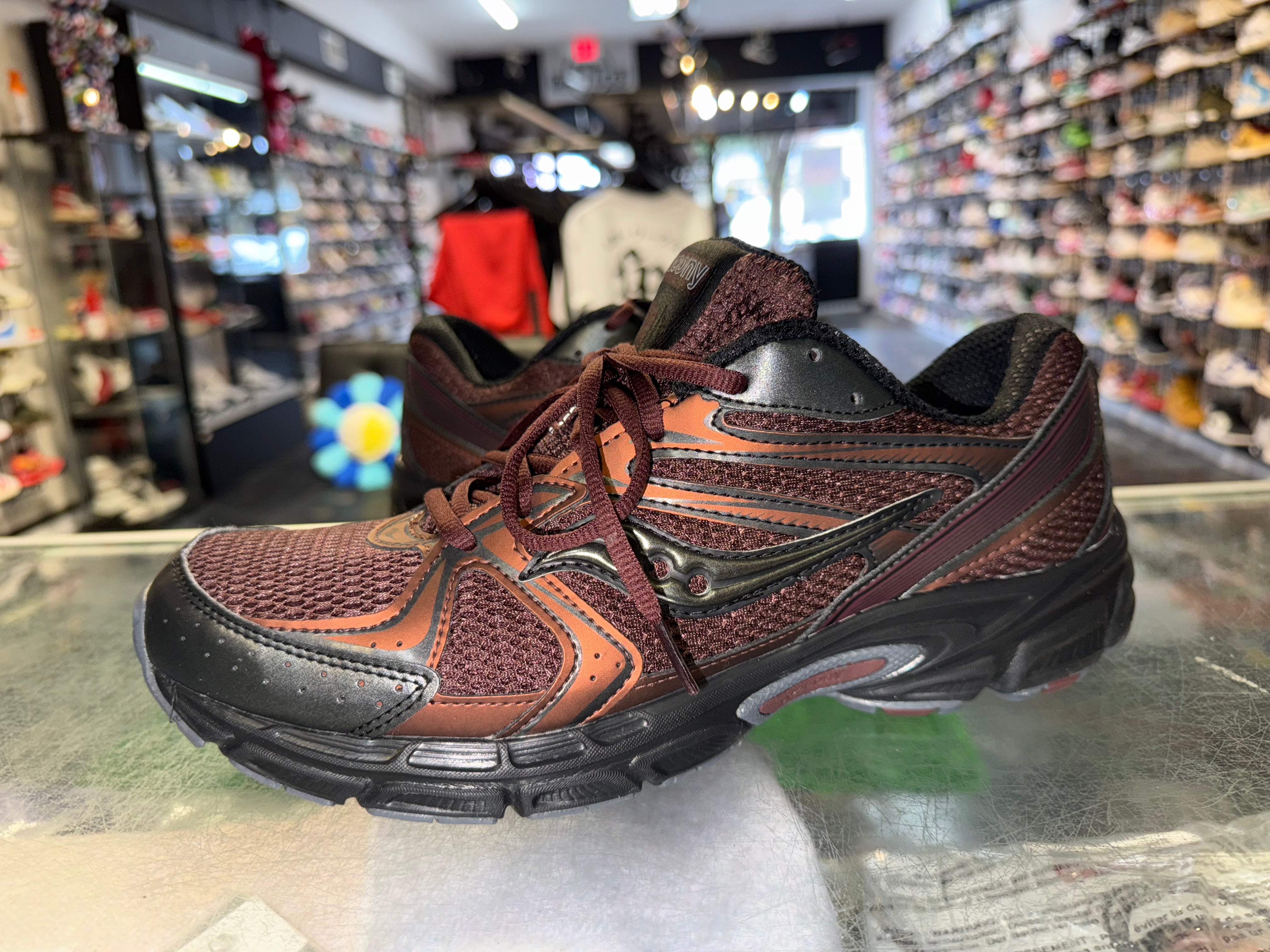 Size 11.5 Saucony Ride Millenium "Bronze Metallic"