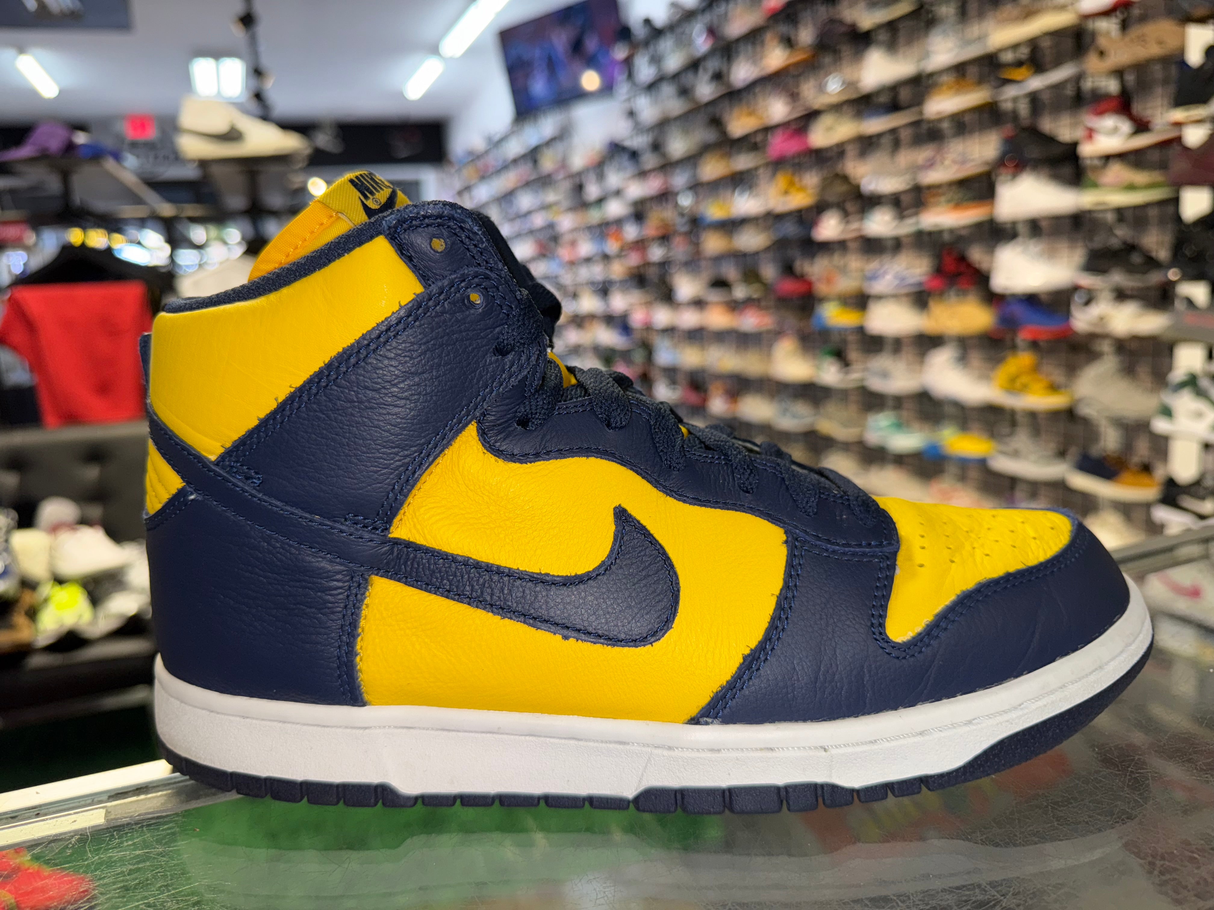 Size 9.5 Dunk High "Michigan"