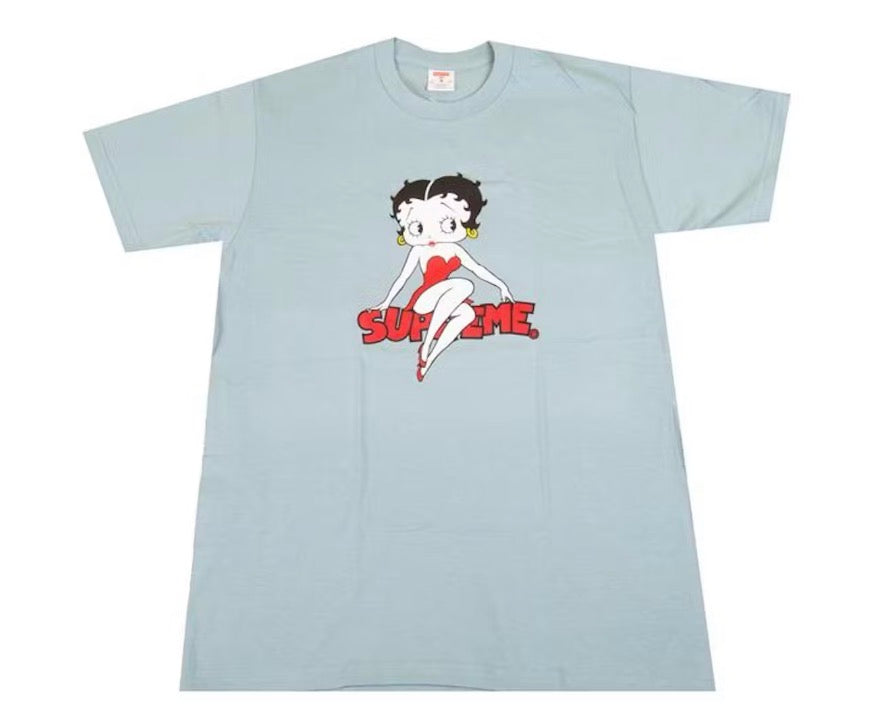 Size M Supreme Betty Boop Tee “Slate”