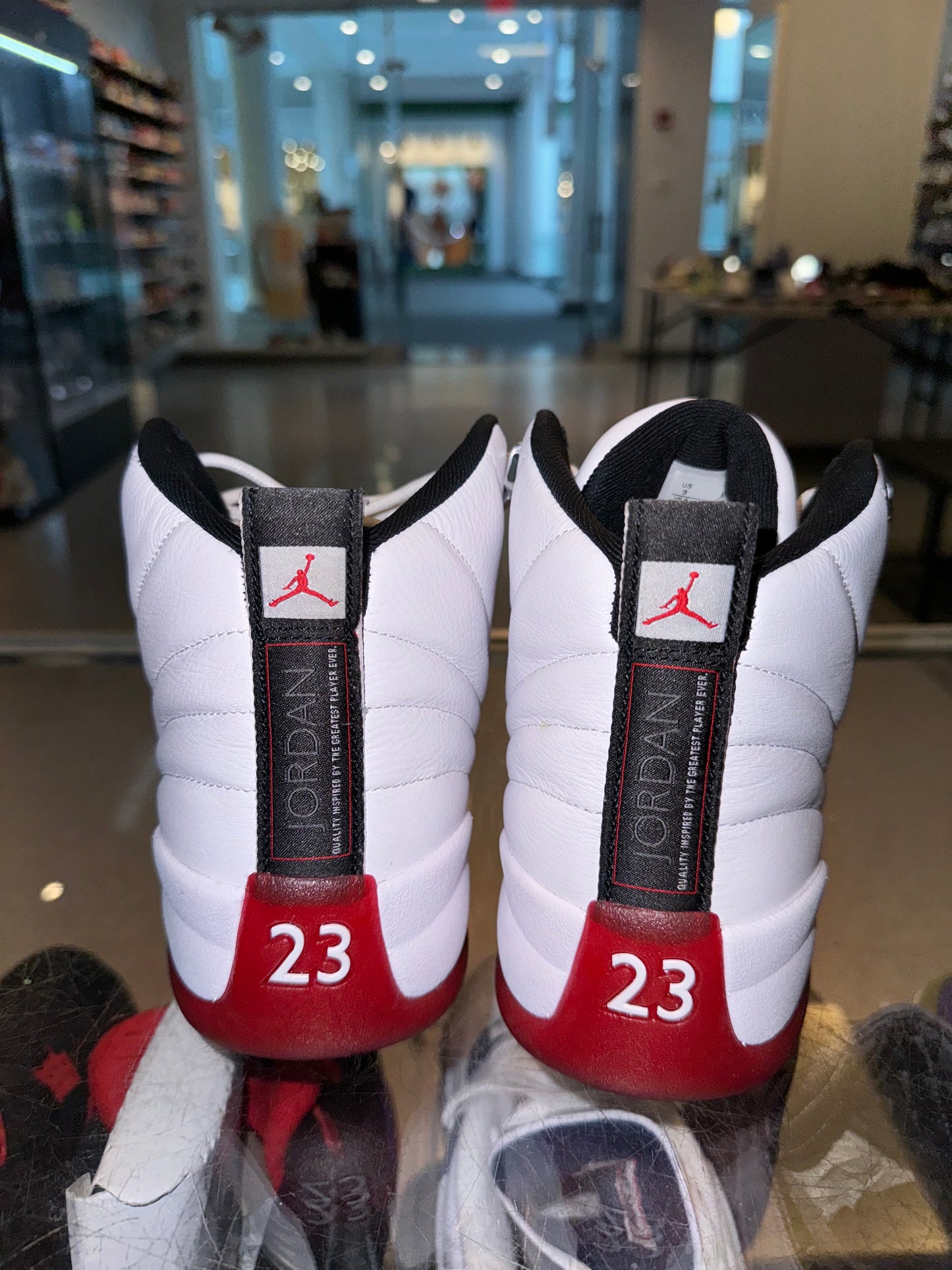 Size 9 Air Jordan 12 “Cherry” (Mall)
