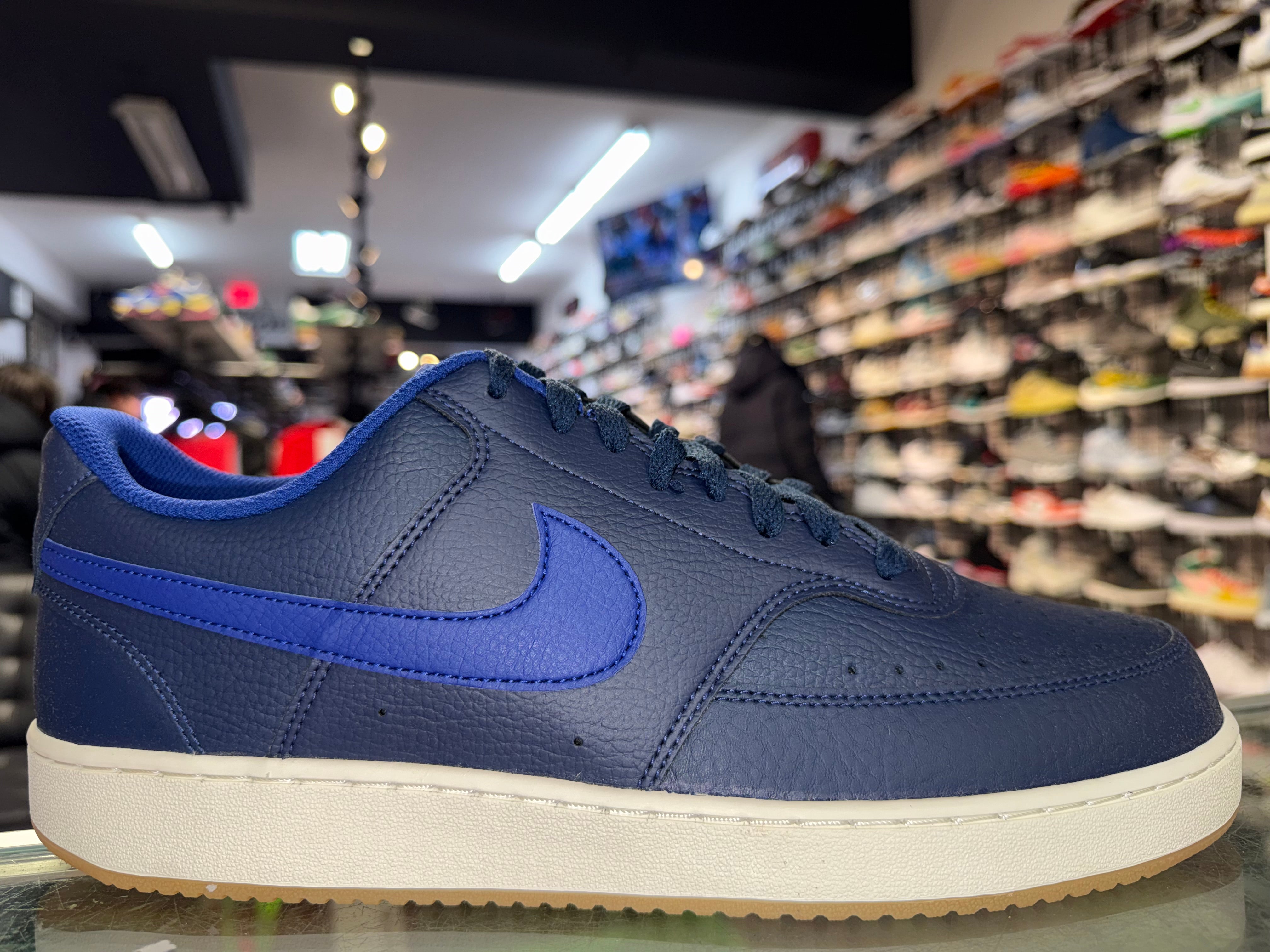 Size 12 Nike Court Vision Low "Midnight Navy" Brand New