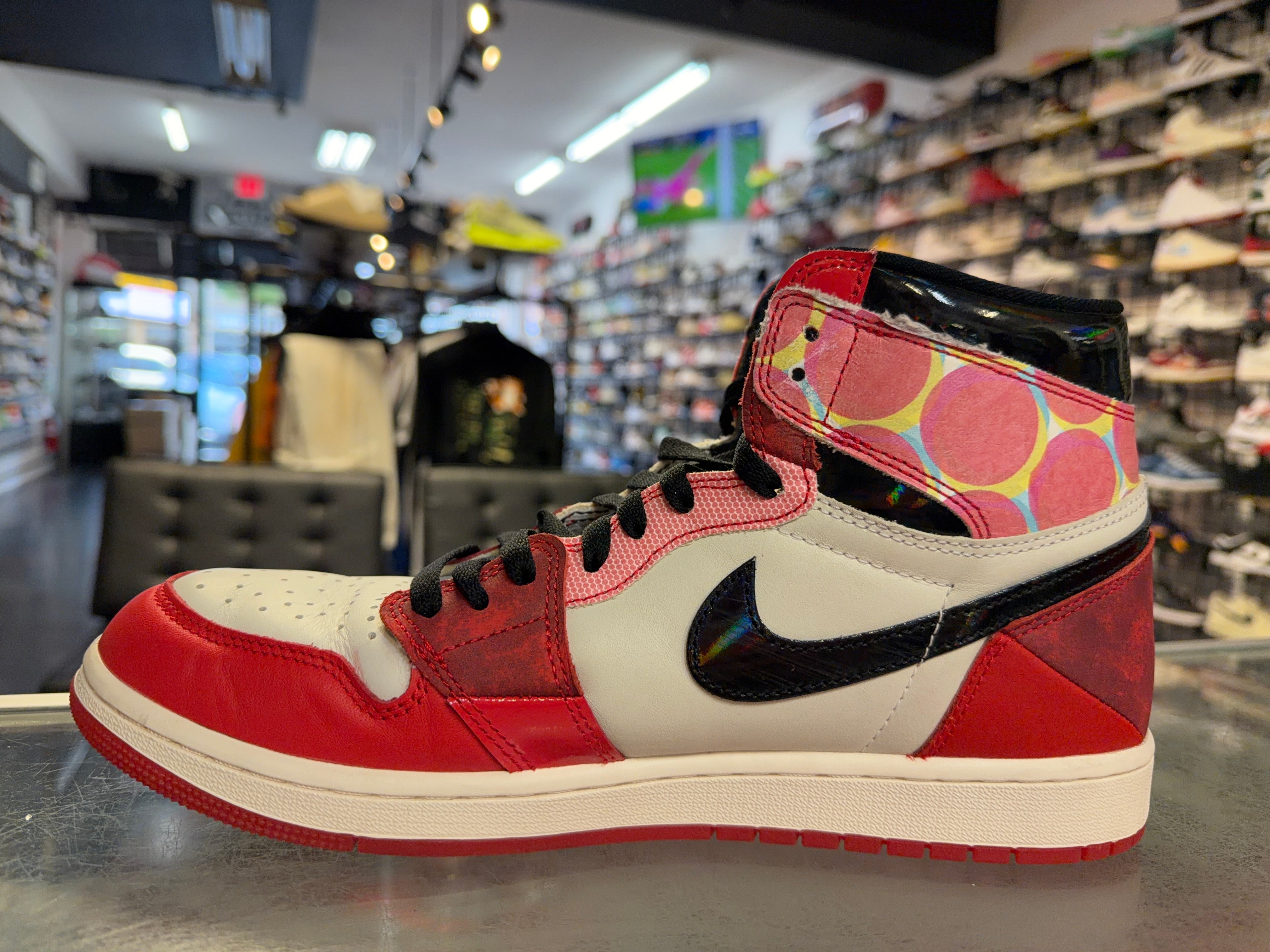 Size 11.5 Air Jordan 1 Spider-Man "Across the Spider-Verse"