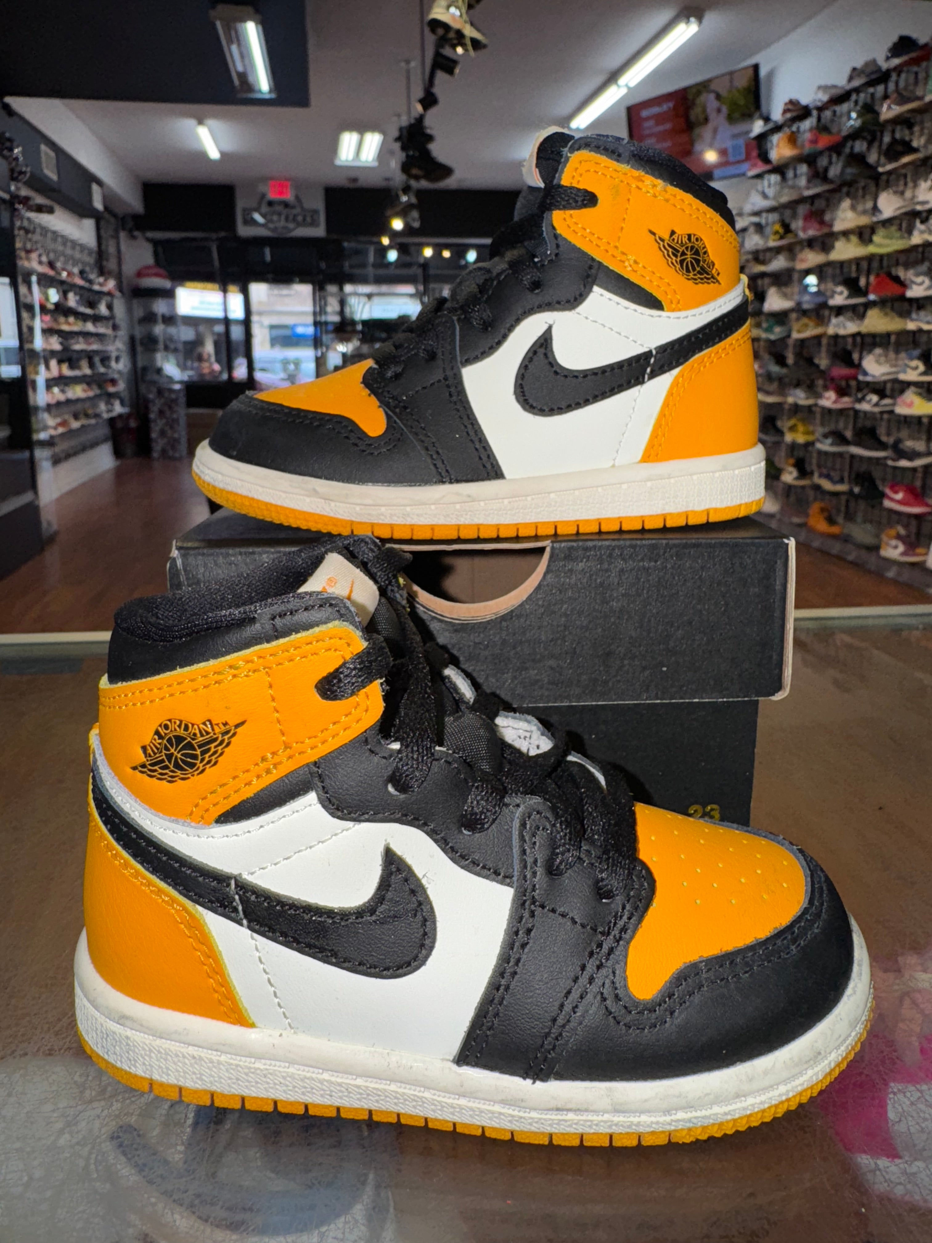Size 7c Air Jordan 1 “Taxi” (TD) – Direct Kicks