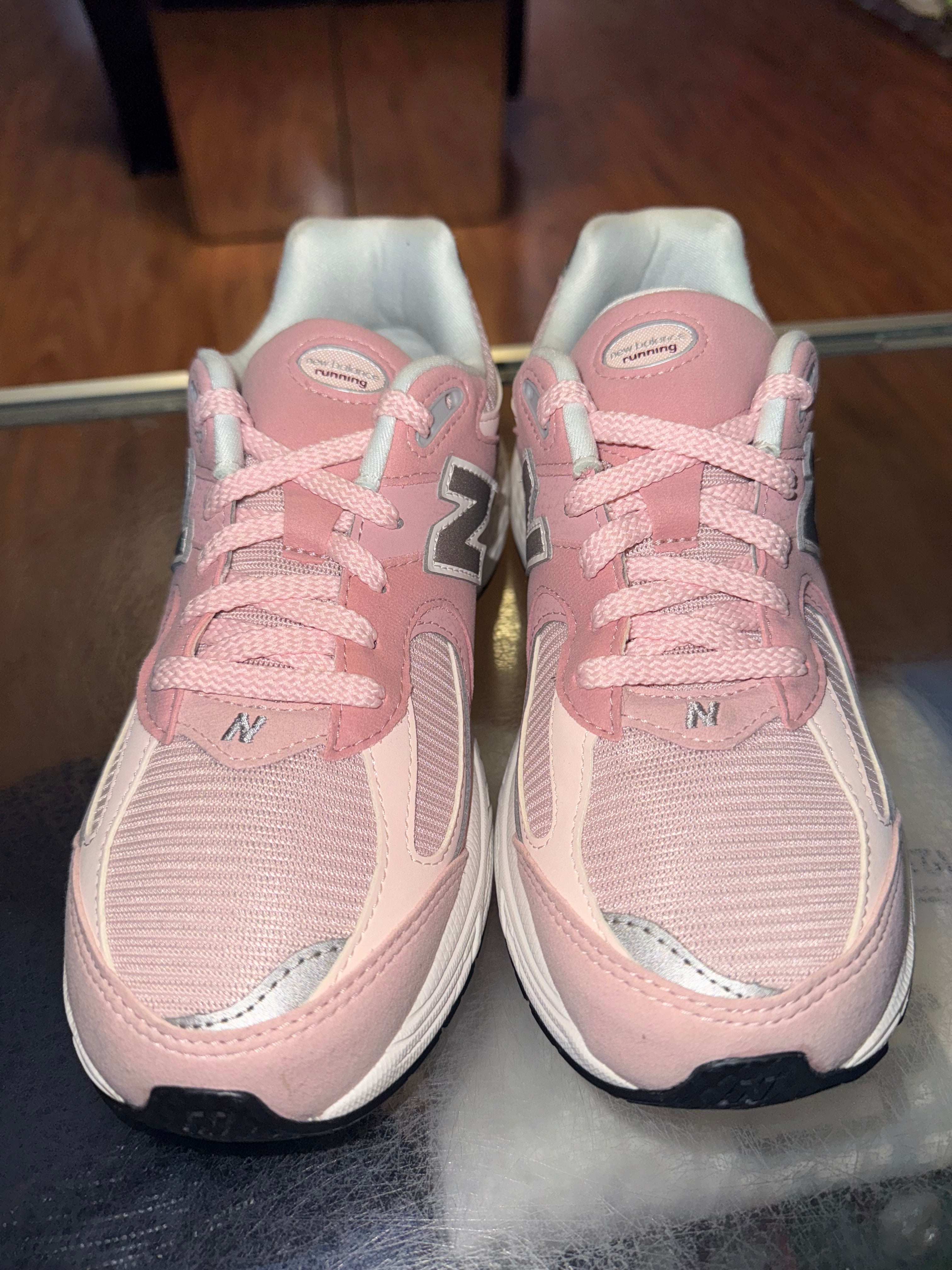 Size 6.5y New Balance 2002R “Pink Sand” Brand New