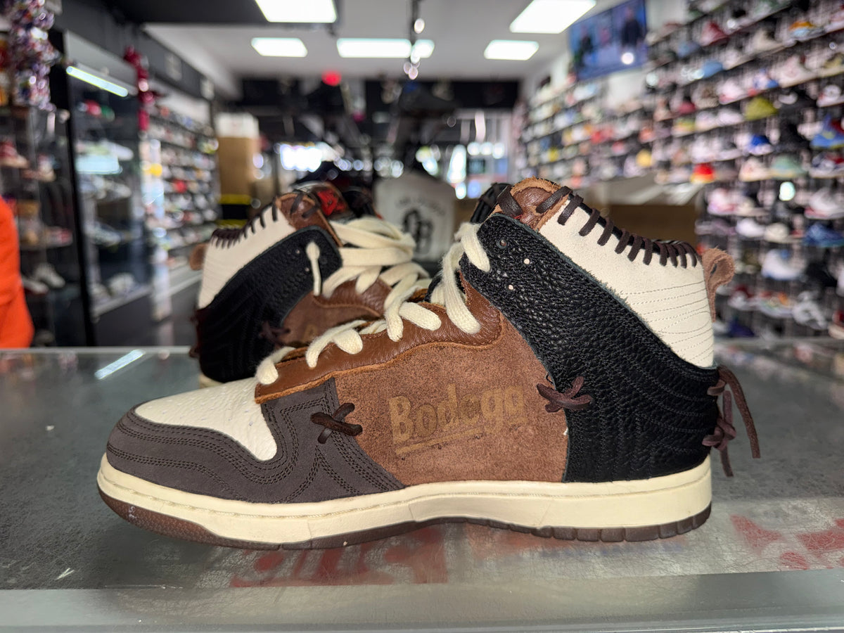 Nike Dunk High Bodega Legend Fauna Brown sneaker, pre-owned, size 8 – view 4