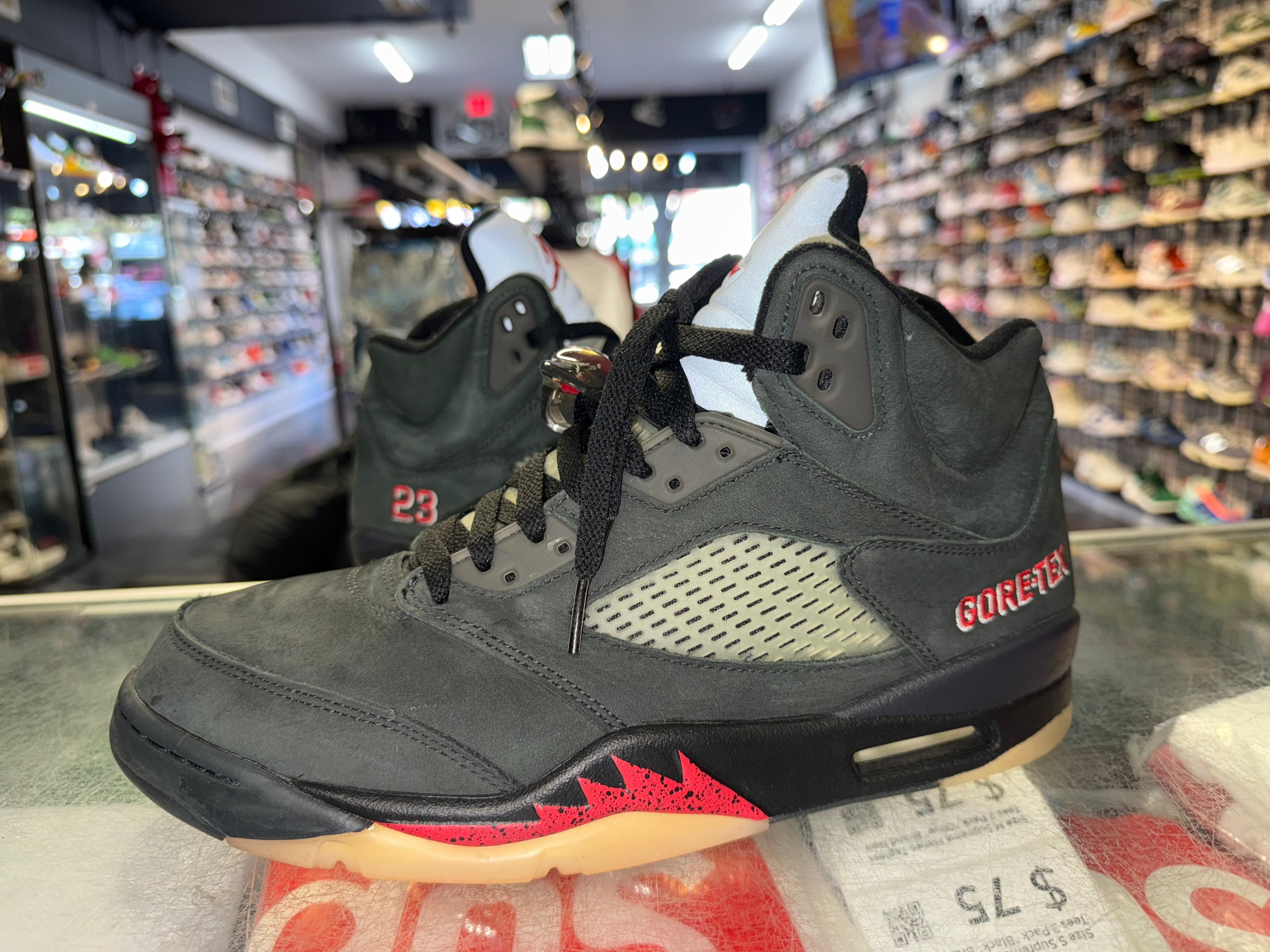 Size 10 (11.5W) Air Jordan 5 Gore-Tex "Off Noir"