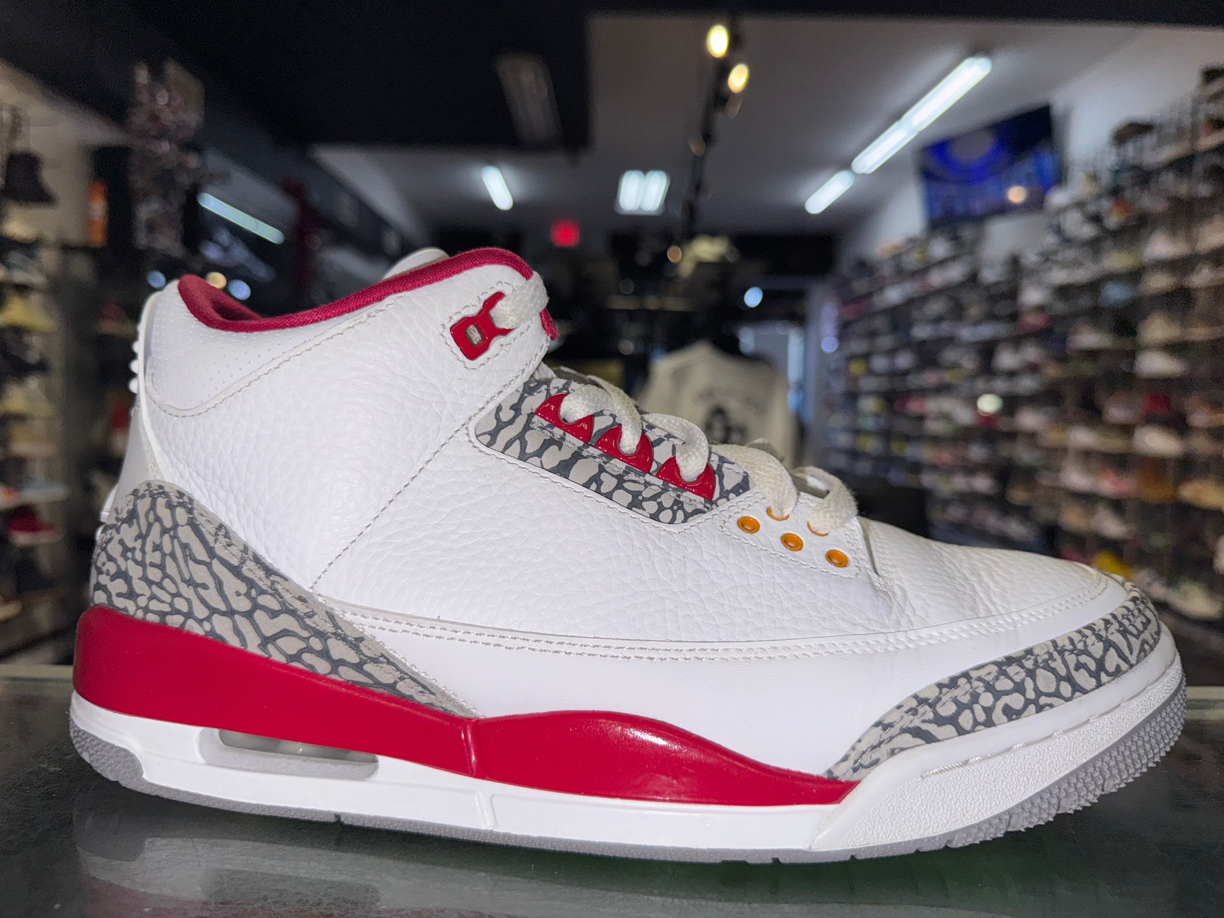 Size 10.5 Air Jordan 3 "Cardinal"