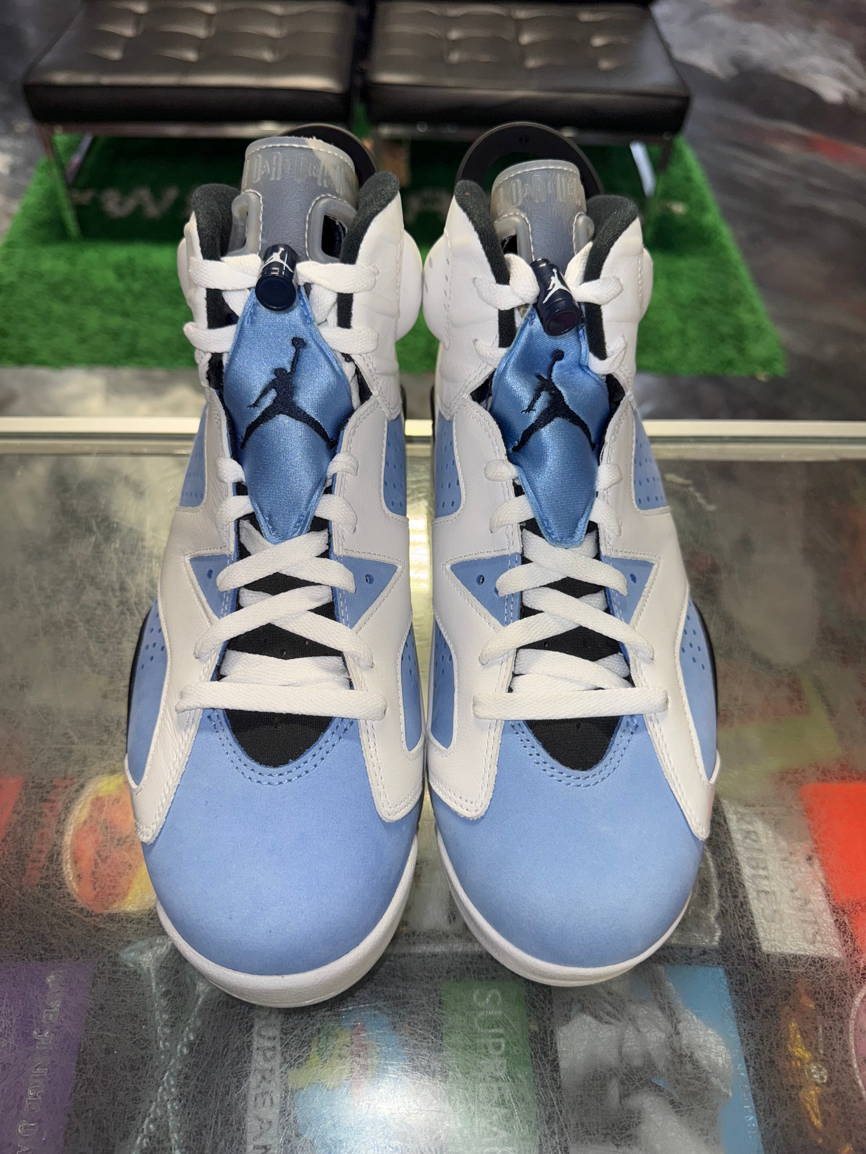 Size 10 Air Jordan 6 “UNC” Brand New
