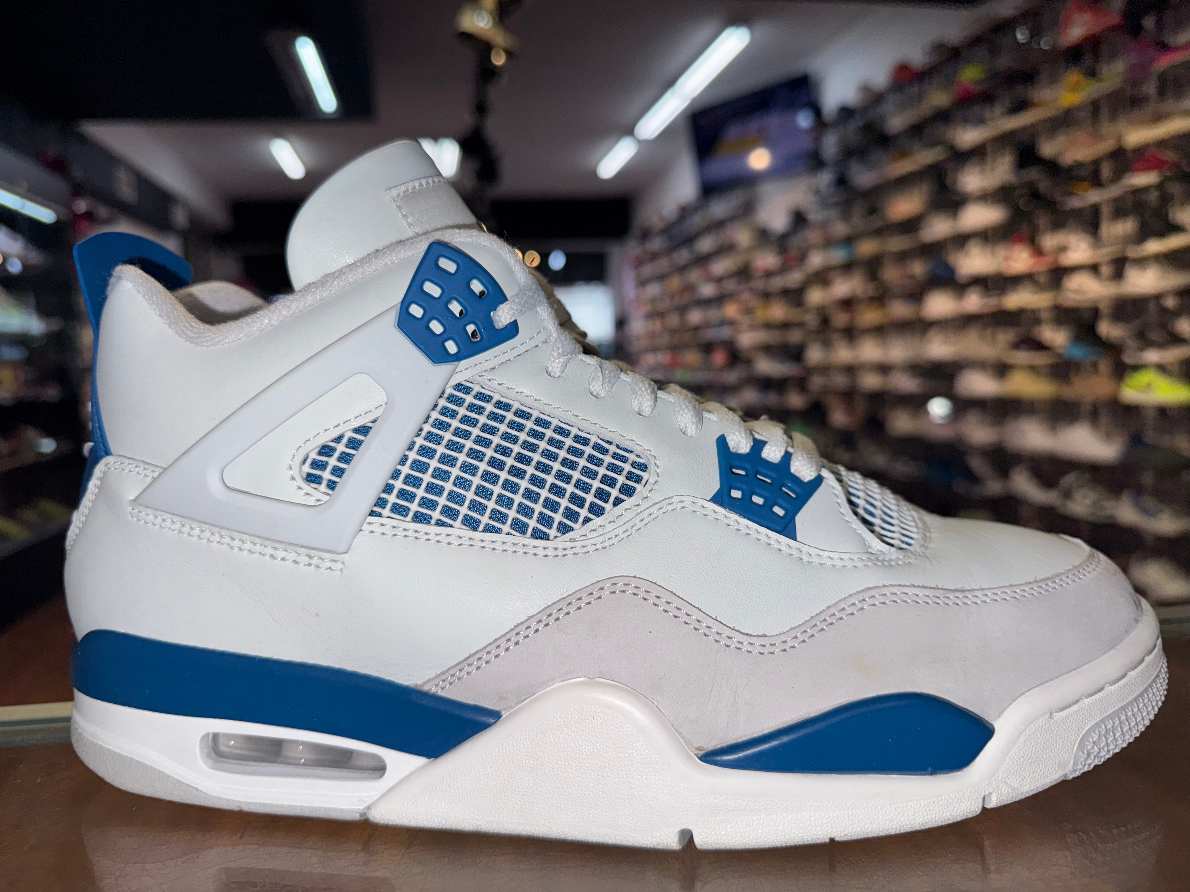 Size 11.5 Air Jordan 4 "Military Blue"