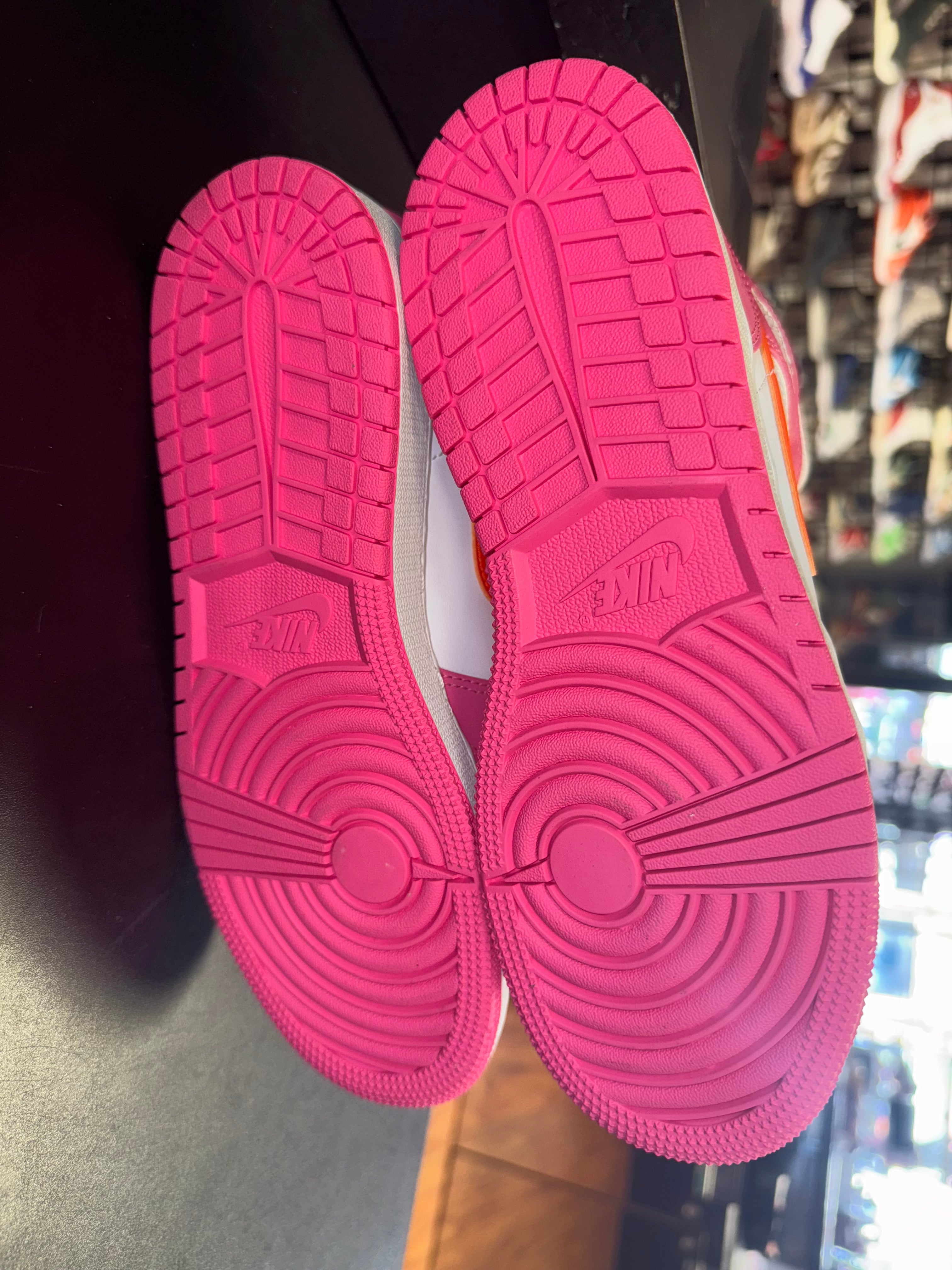 Size 6.5y Air Jordan 1 Mid “Pinksicle” Brand New