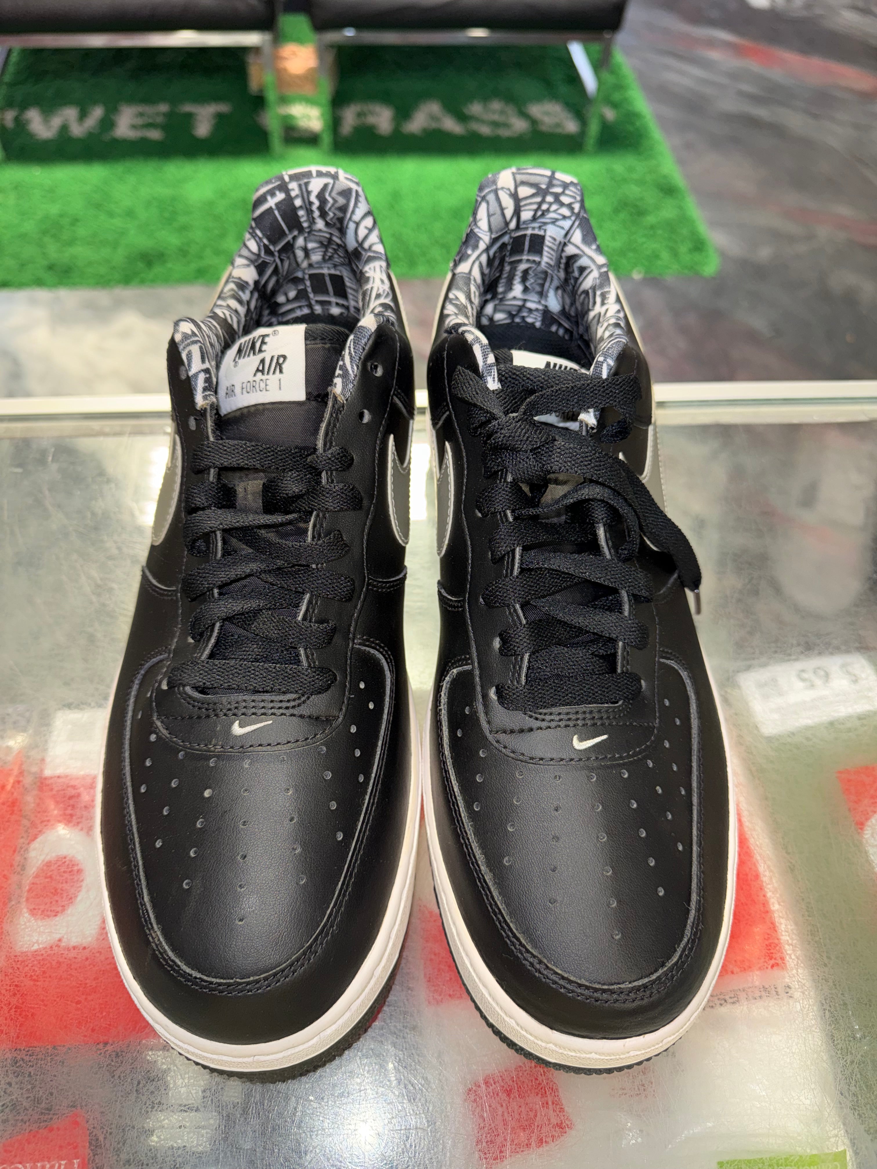 Size 12 Air Force 1 "Black White" Brand New