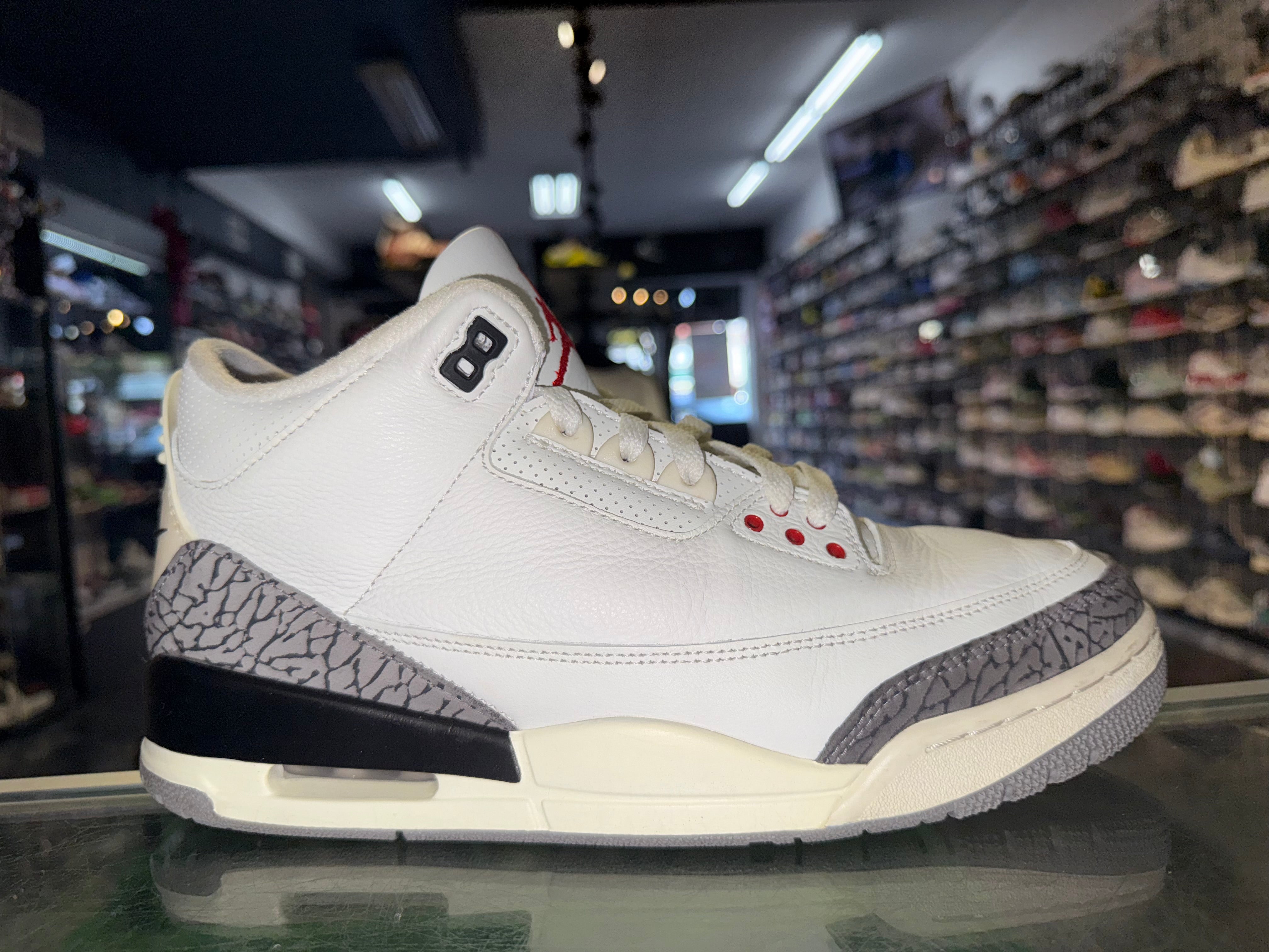 Size 10 Air Jordan 3 “White Cement Reimagined”