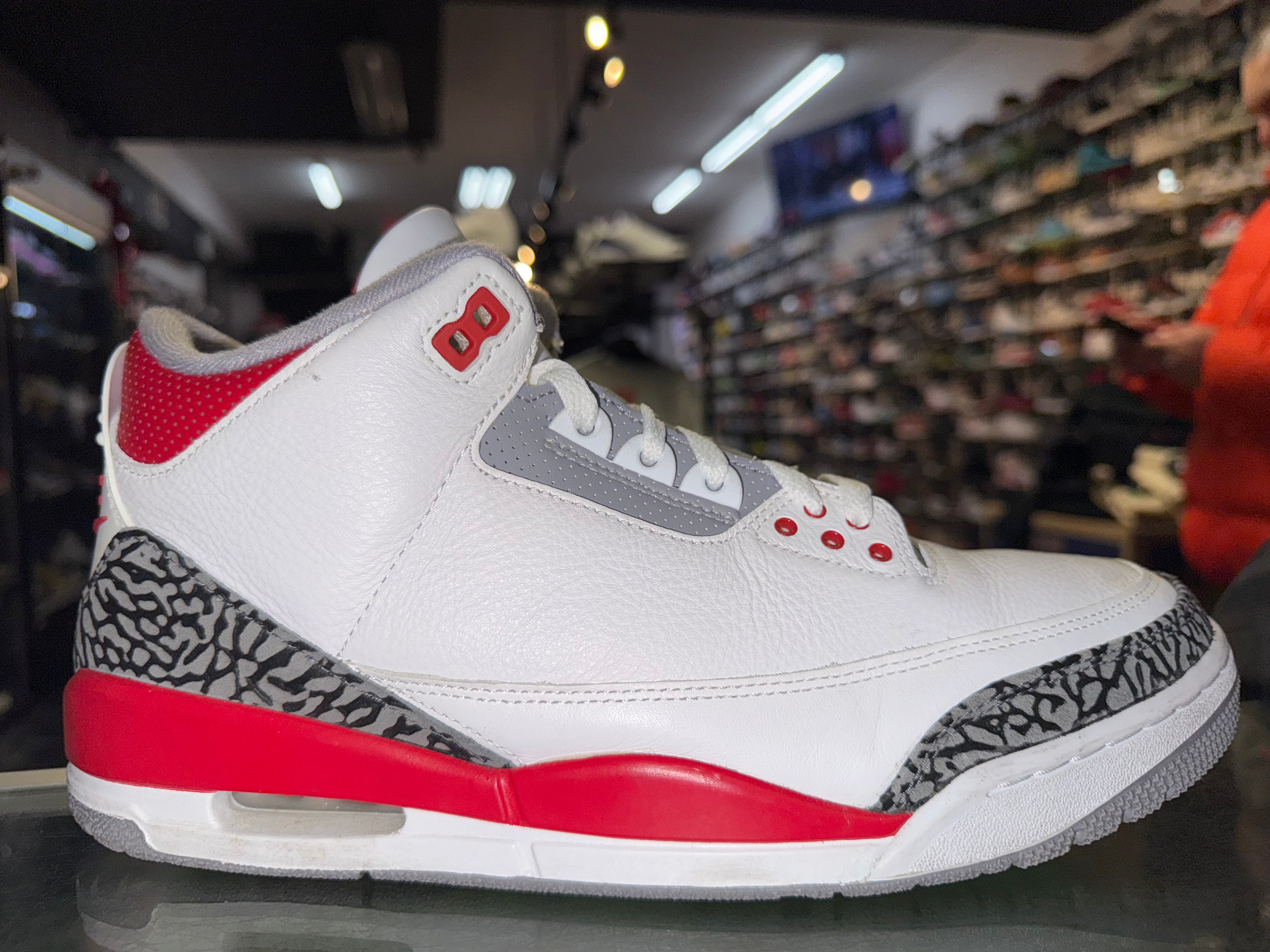Size 11.5 Air Jordan 3 "Fire Red"