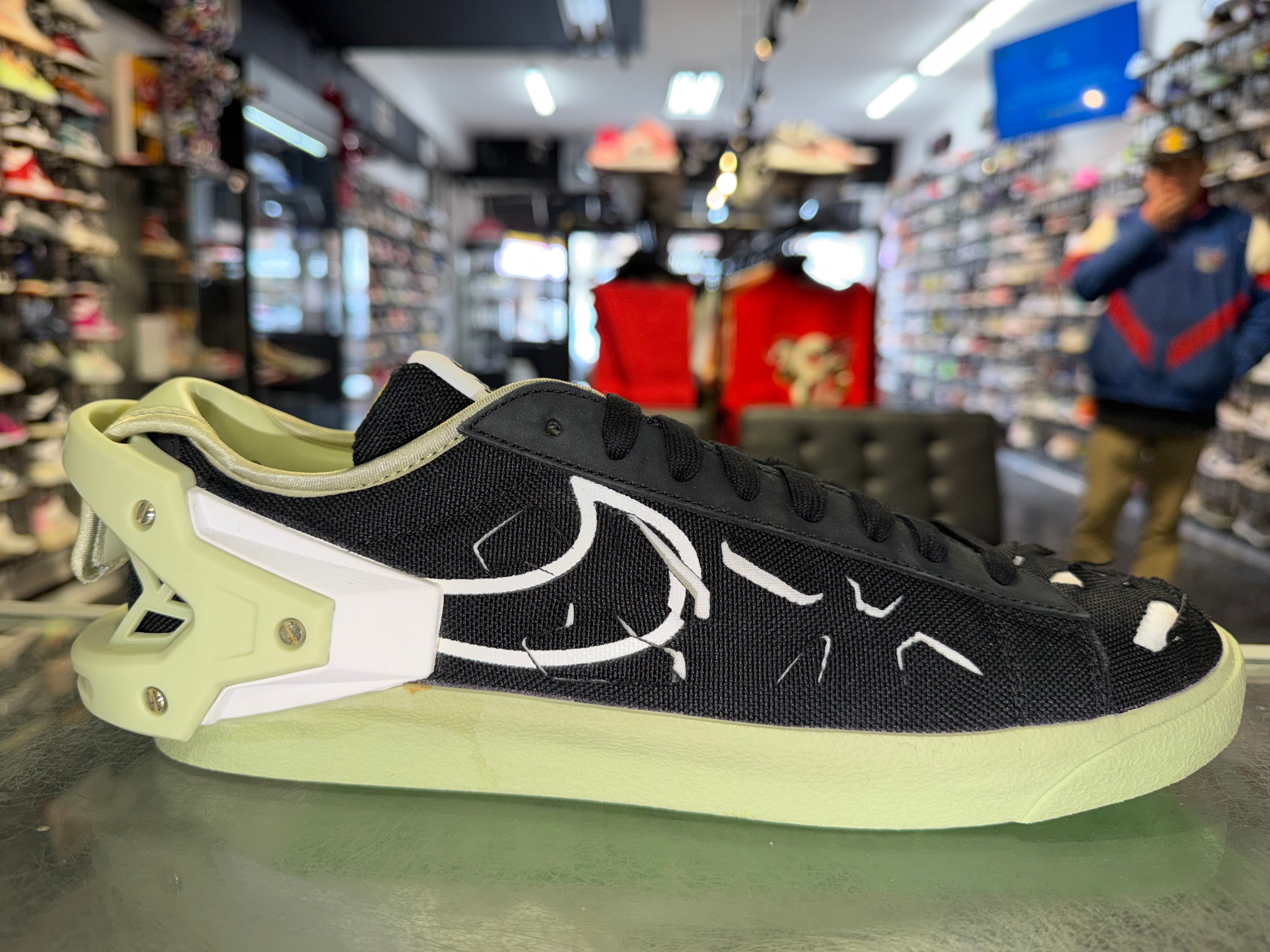 Size 10 Nike Blazer Low Acronym "Black Olive Aura" Brand New