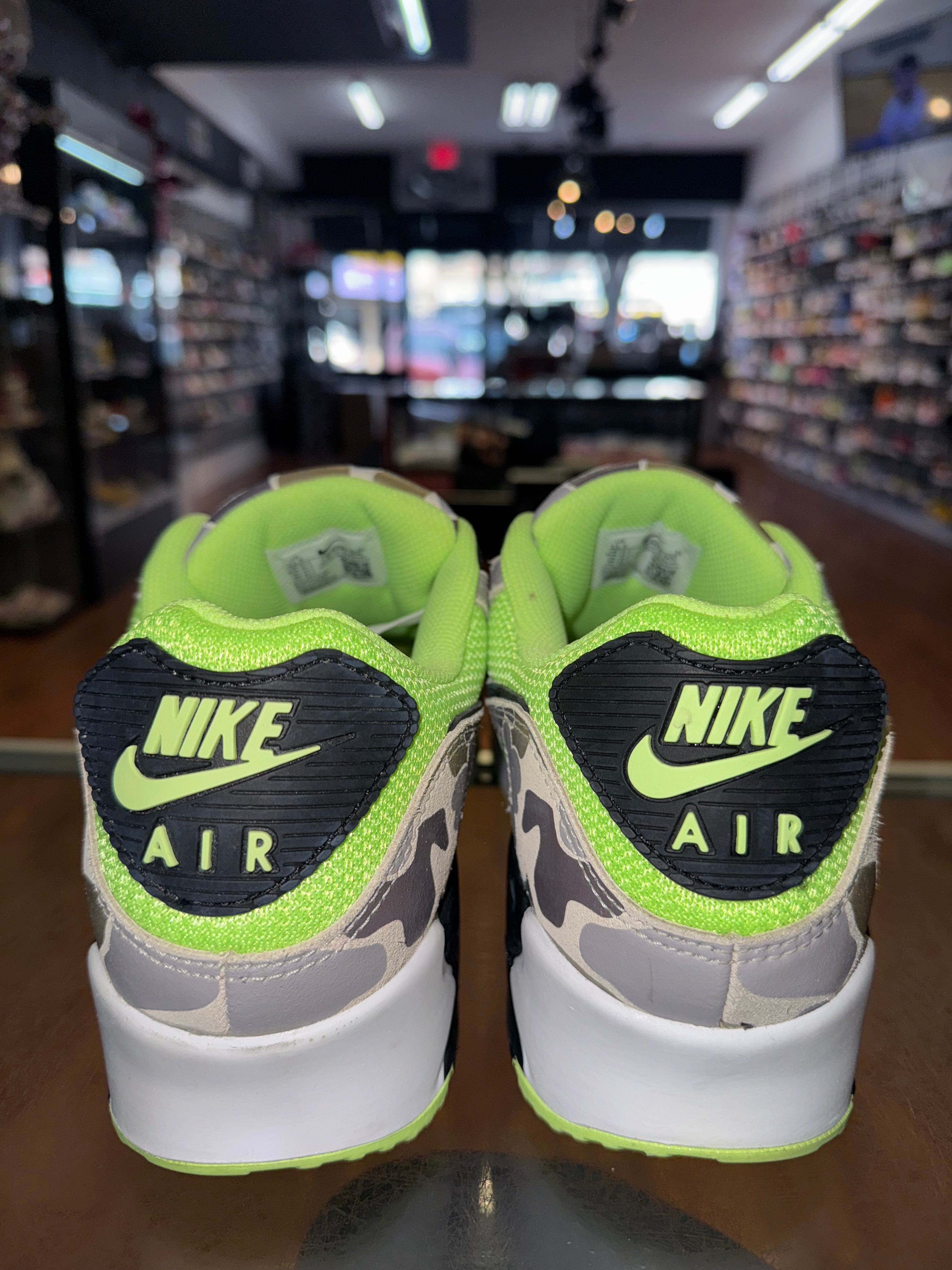 Size 11.5 Air Max 90 “Green Camo”