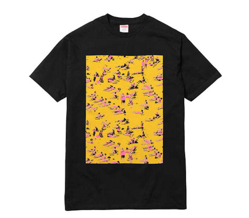 Size L Supreme Beach Tee “Black”