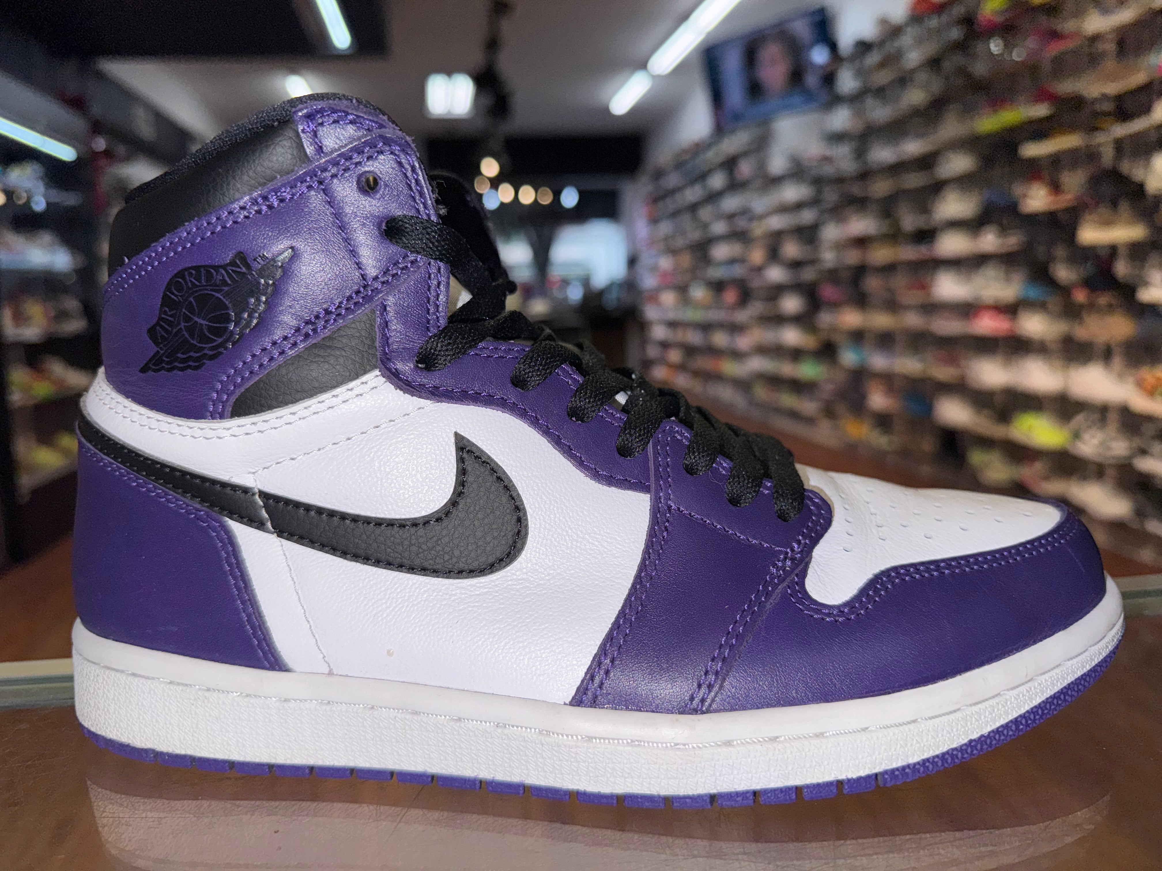 Size 8 Air Jordan 1 "Court Purple 2.0"
