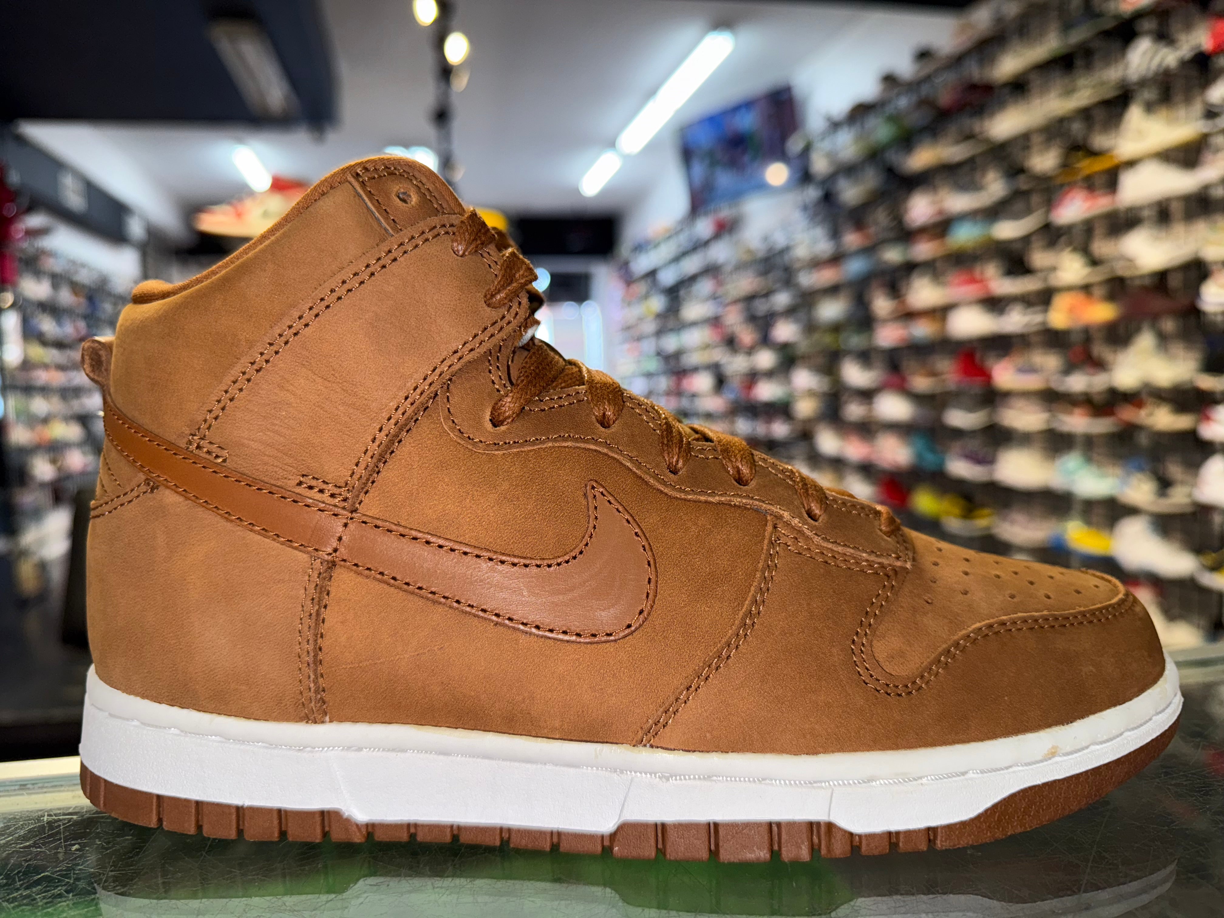 Size 6.5 (8W) Dunk High Premium "Pecan" Brand New
