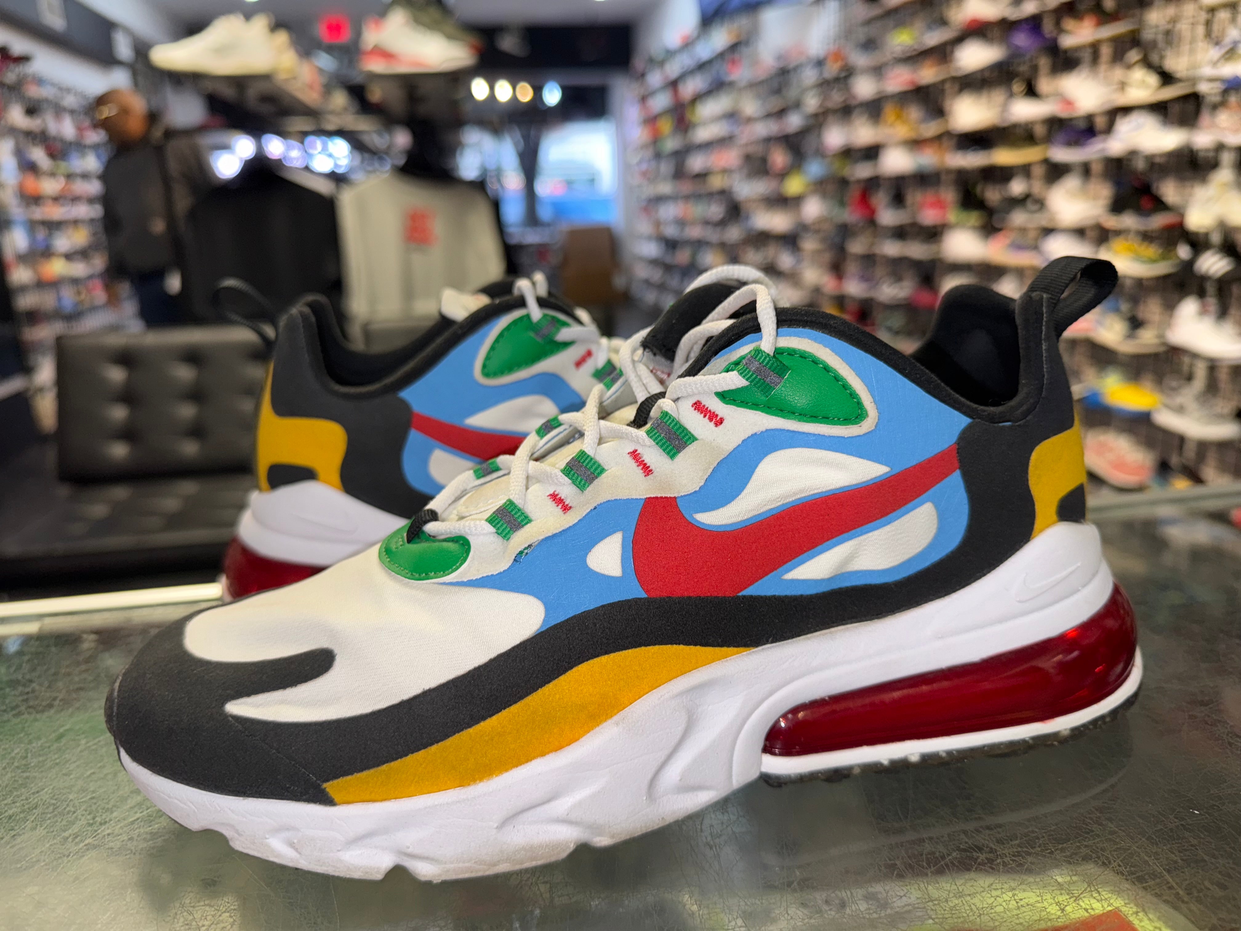 Size 8 Air Max 270 React "Multi-Color"