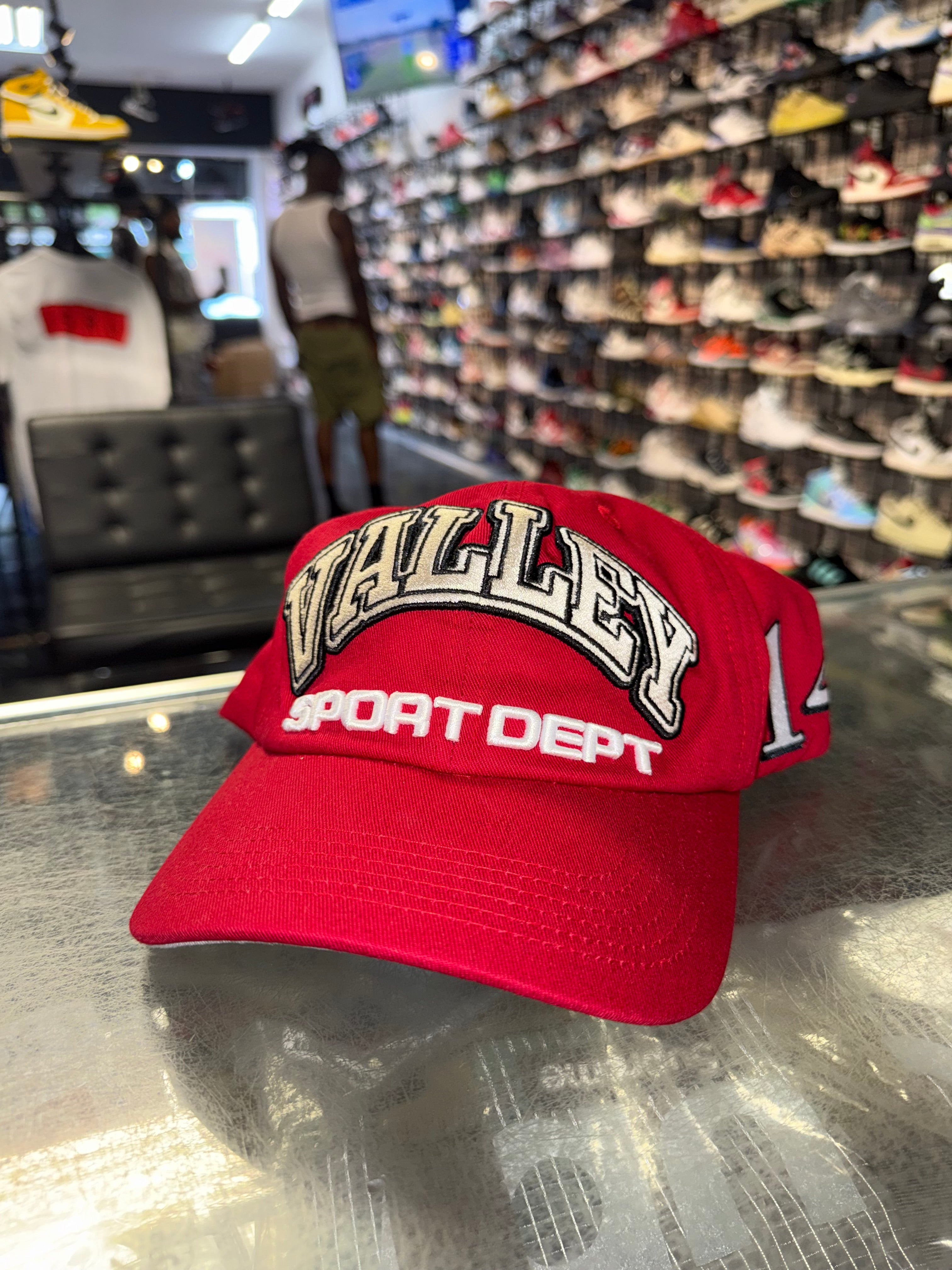 Size OS Vale Sports Dept SnapBack Hat “Red”