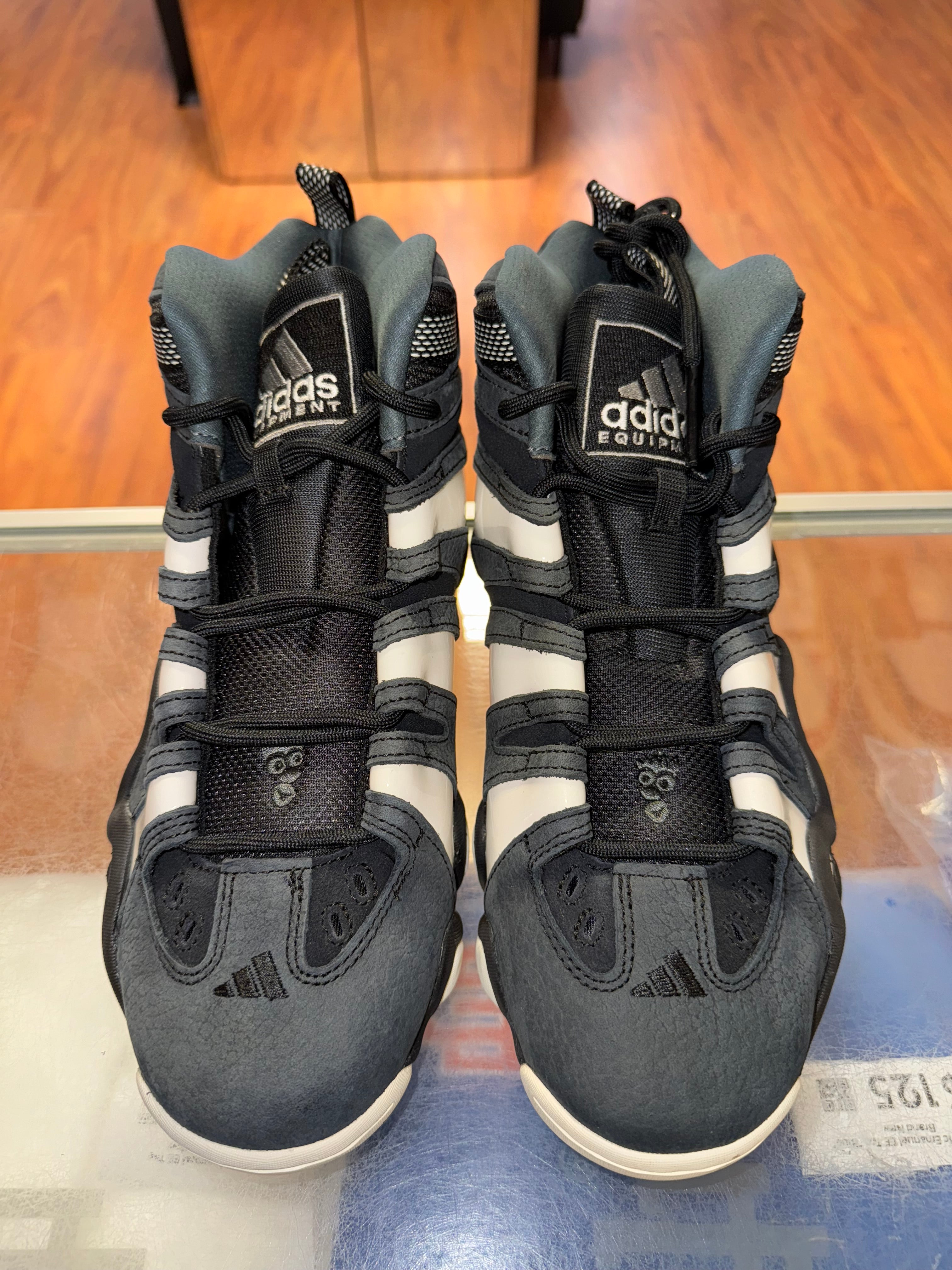 Size 10 Adidas Crazy 8 "Black White" Brand New