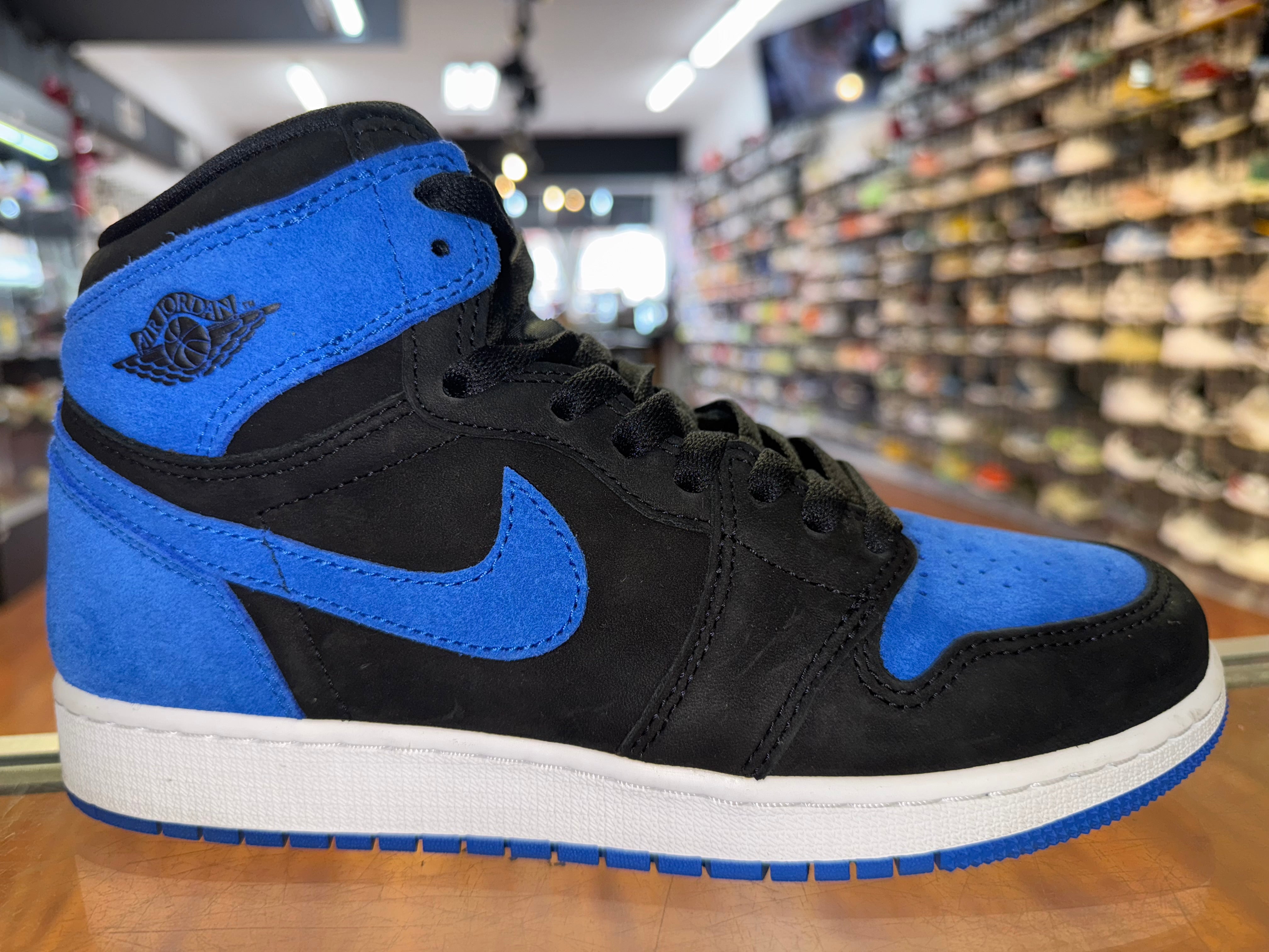 Size 6y Air Jordan 1 "Royal Reimagined"