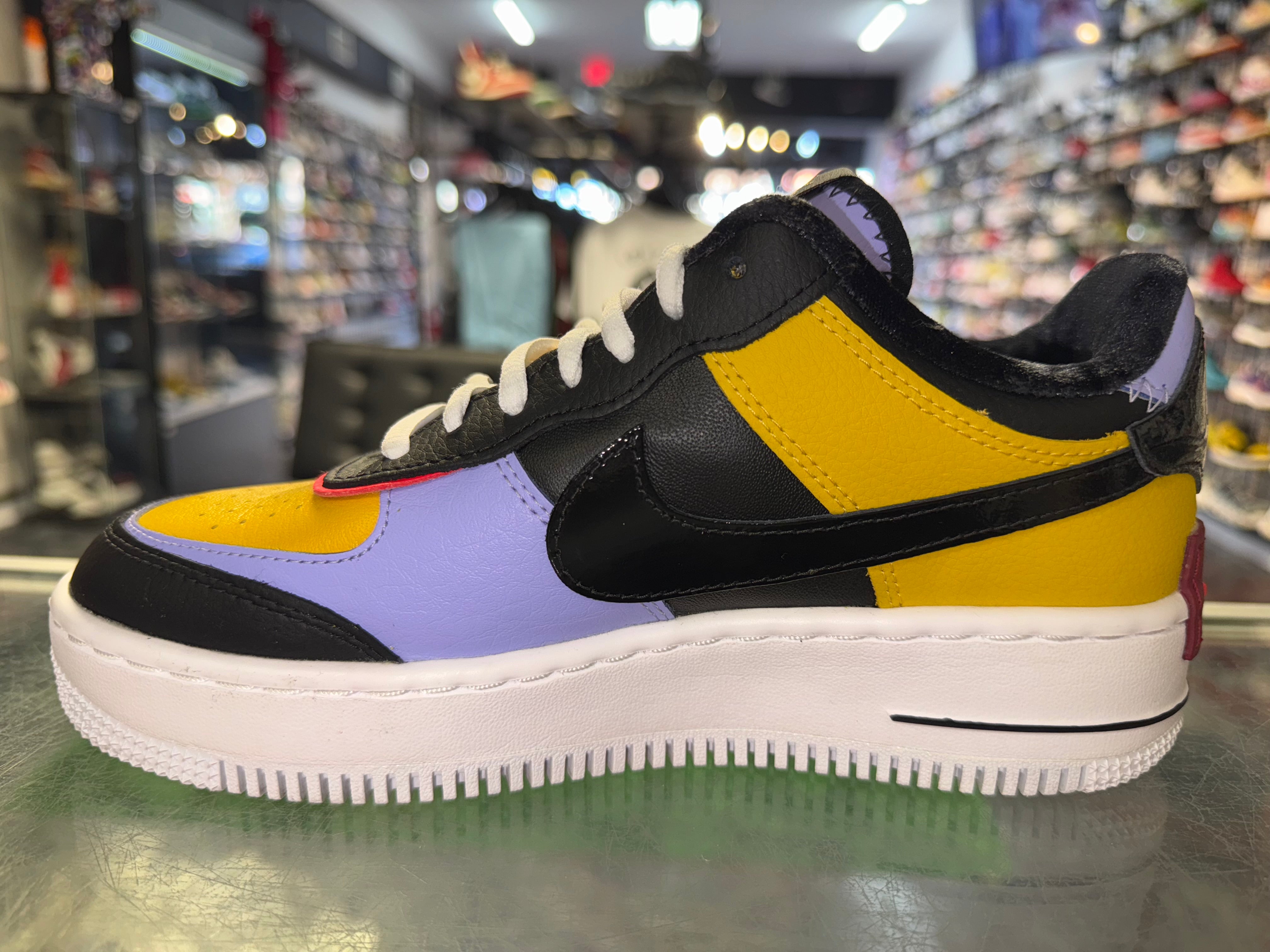 Size 5.5 (7W) Air Force 1 "Sisterhood Black"