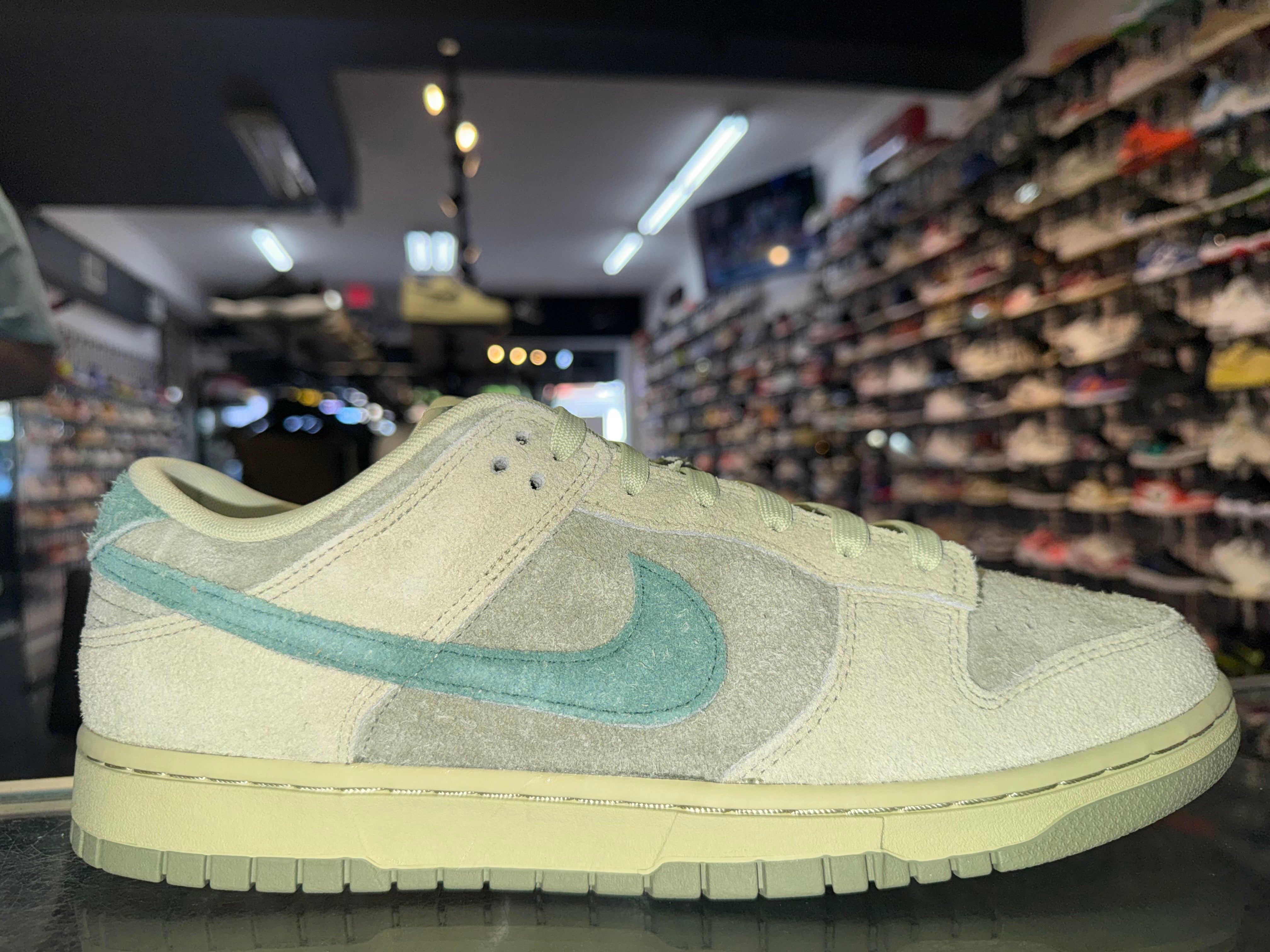 Size 13 (14.5W) Dunk Low "Olive Aura" Brand New