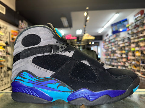 Size 9 Air Jordan 8 "Aqua" Brand New