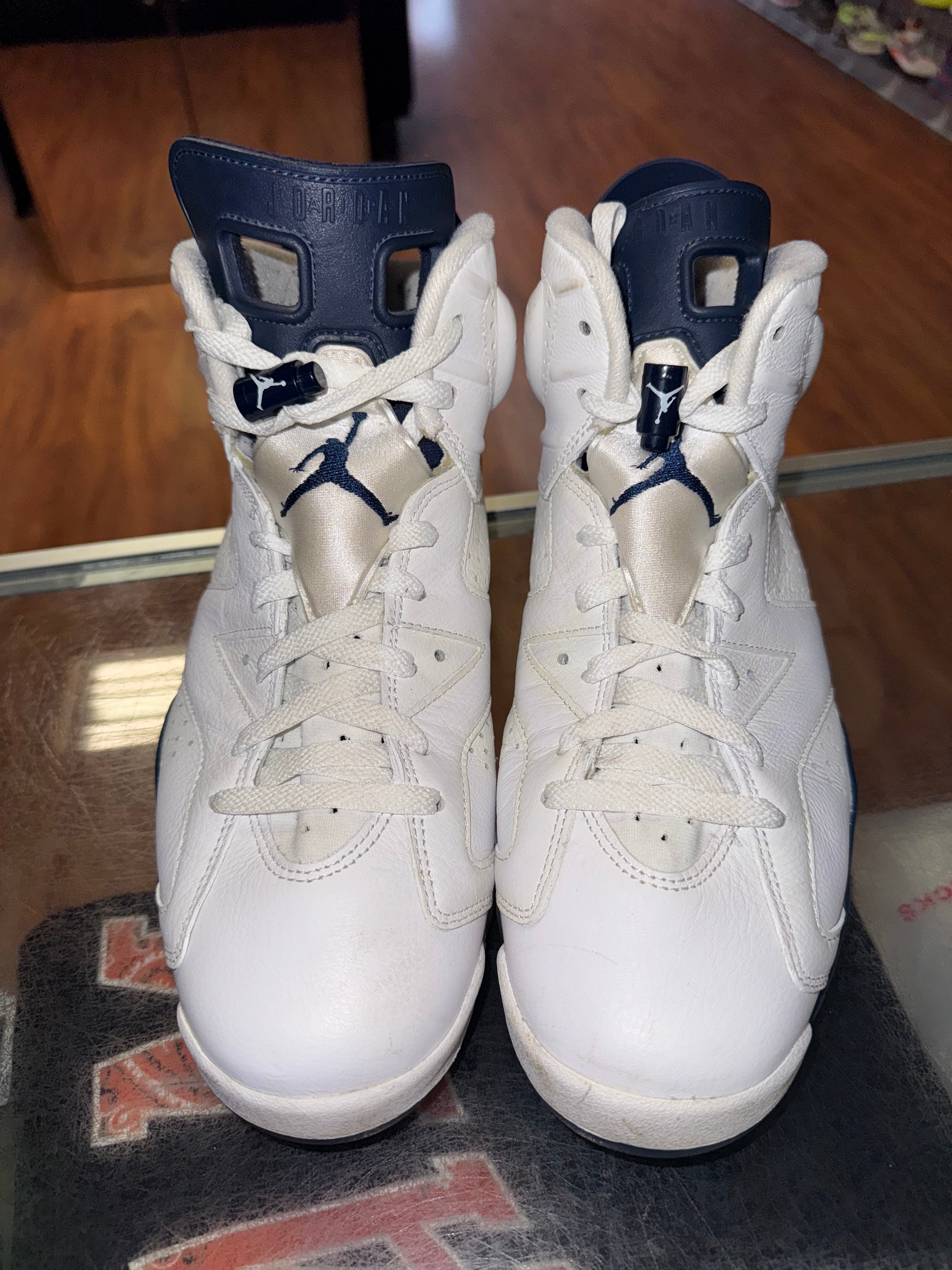 Size 10.5 Air Jordan 6 "Midnight Navy"