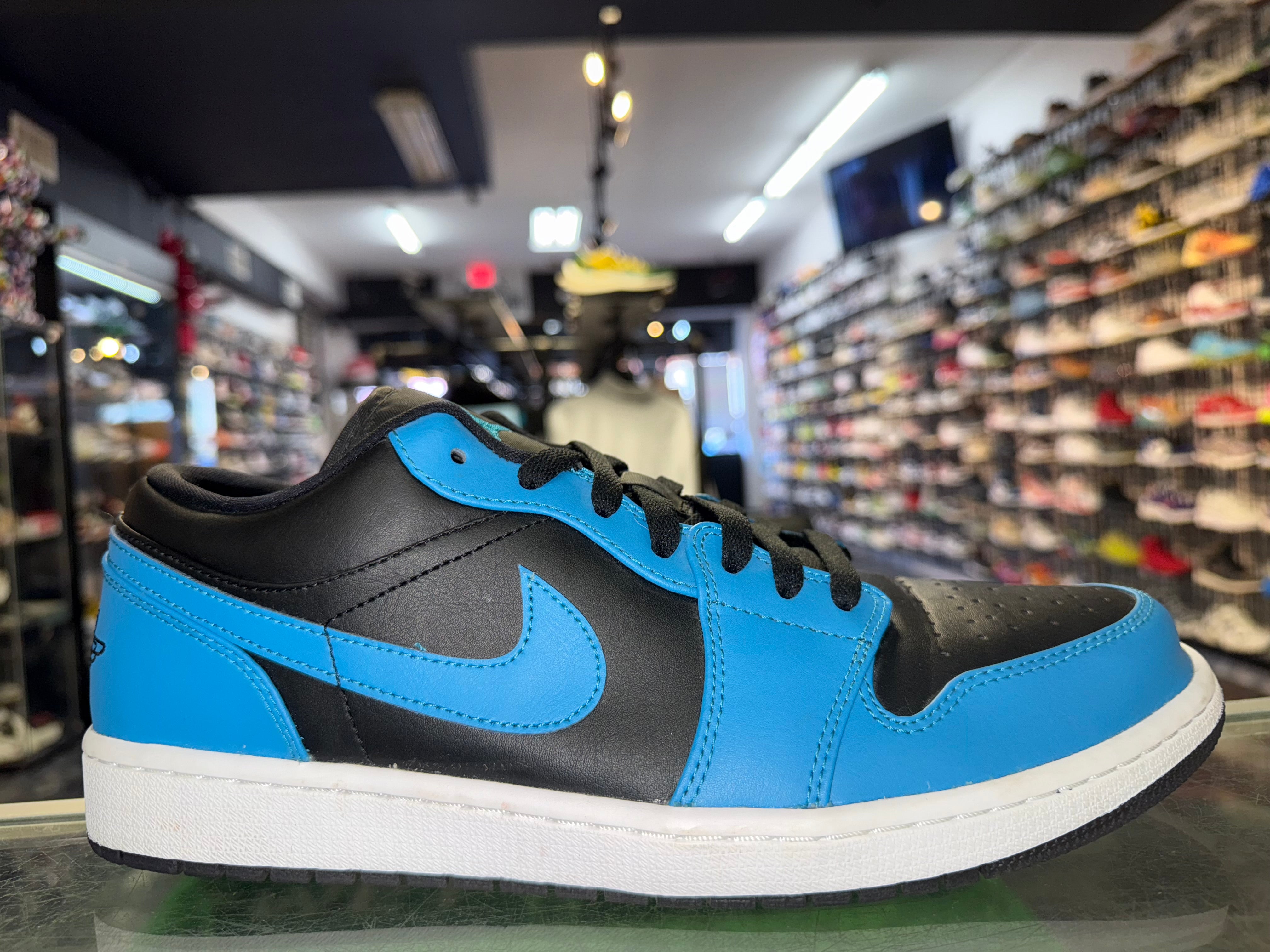 Size 12 Air Jordan 1 Low “Laser Blue”