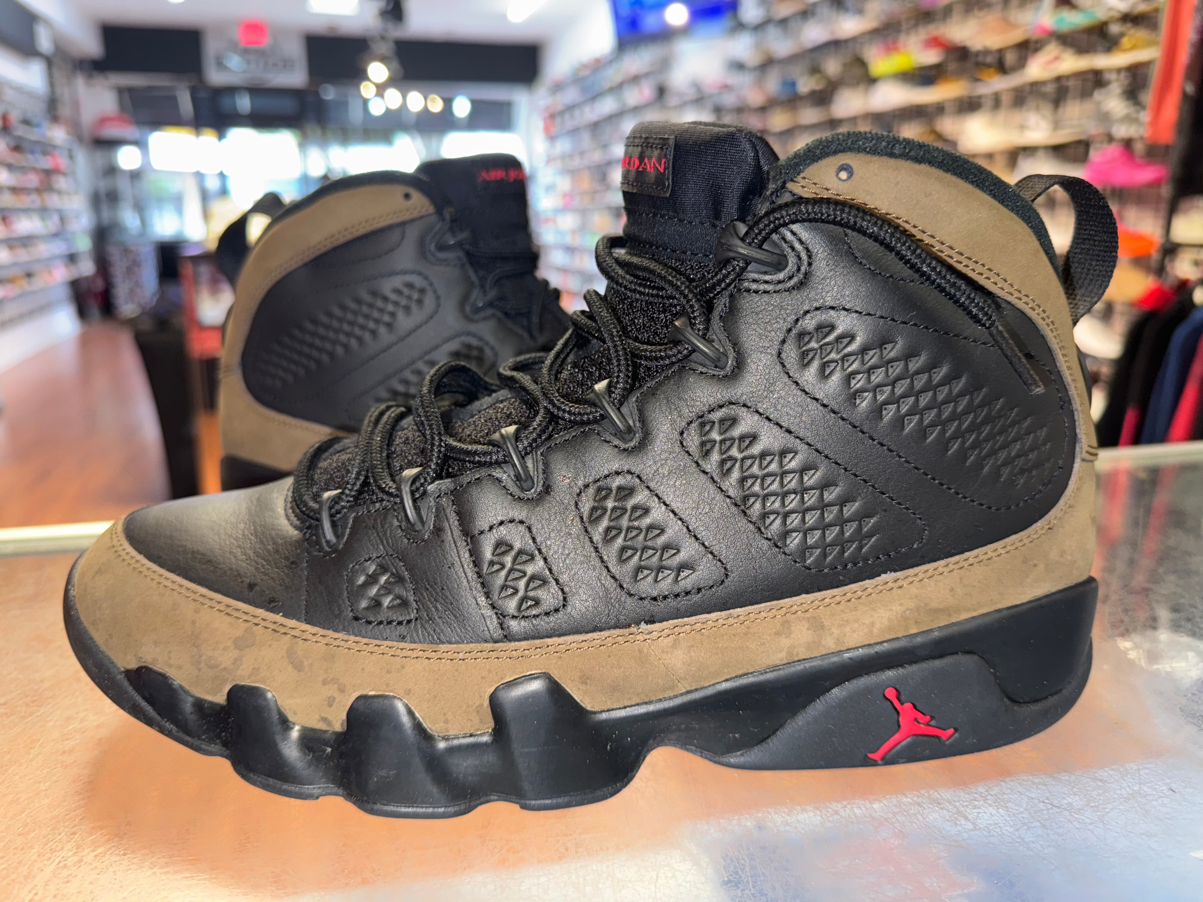 Size 10.5 Air Jordan 9 “Olive” 2024