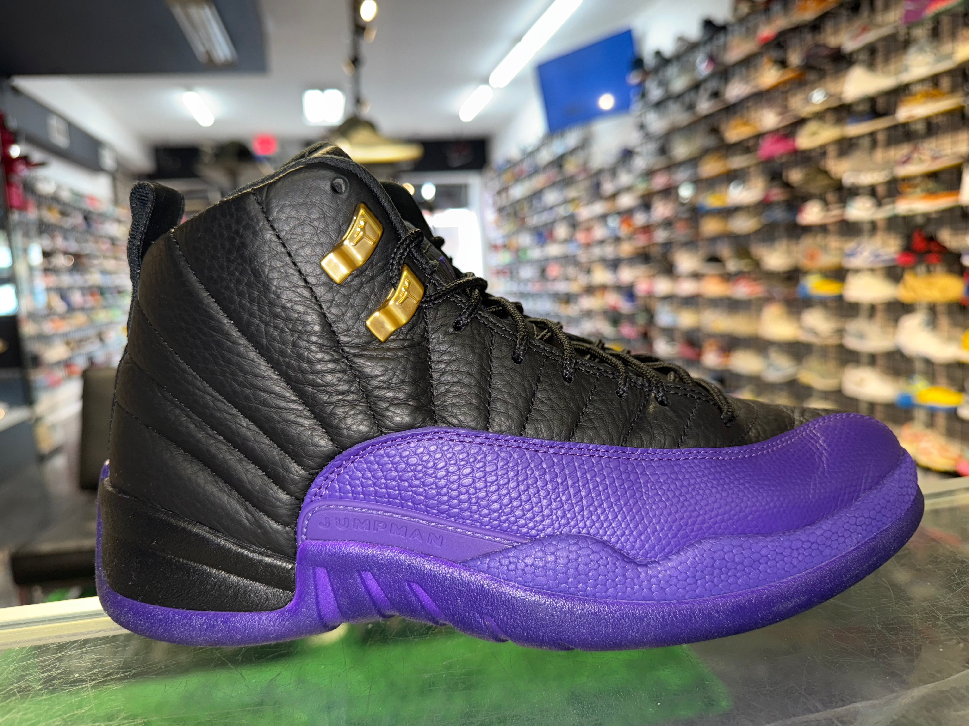 Size 8.5 Air Jordan 12 “Field Purple”