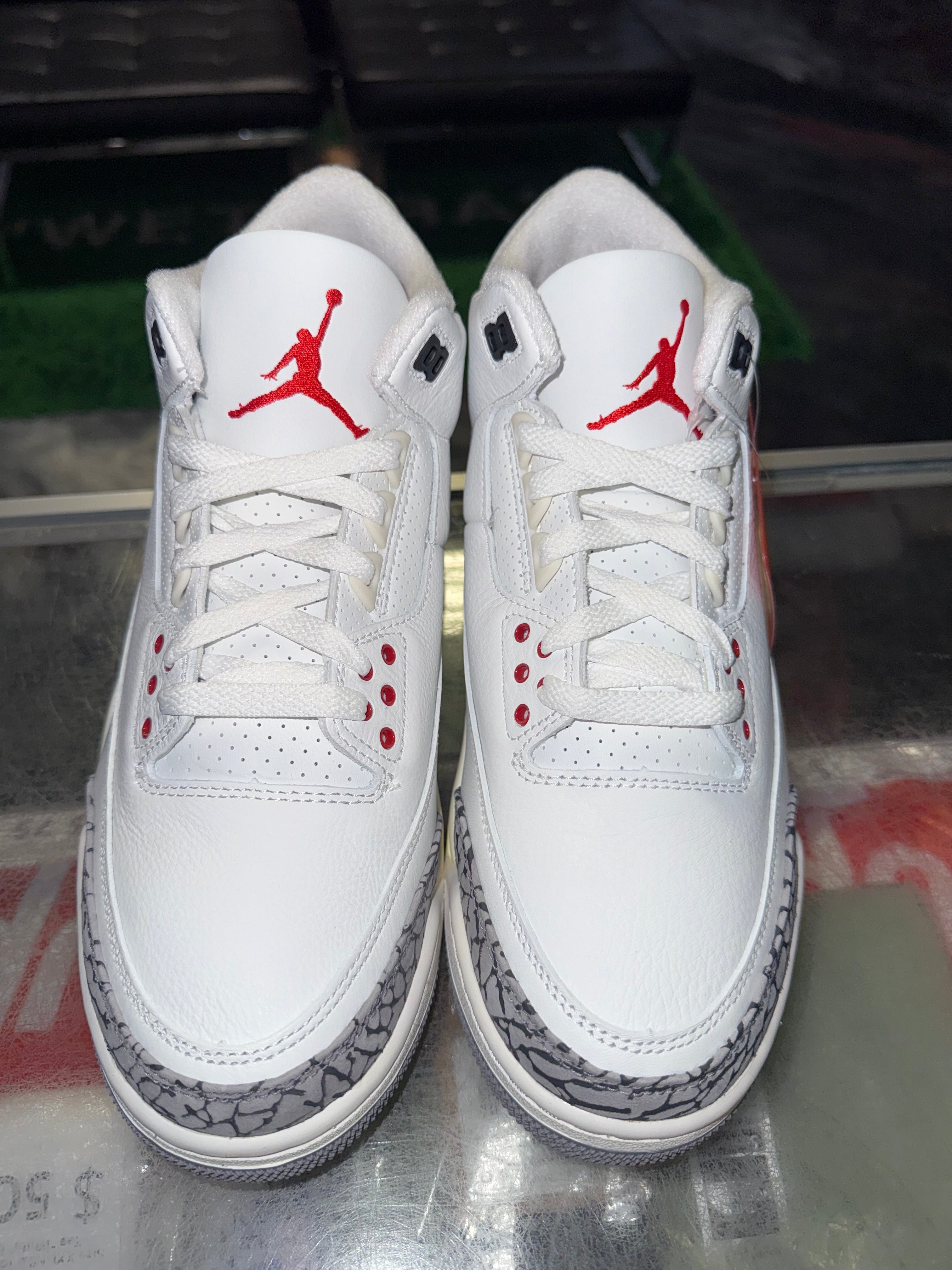 Size 9 Air Jordan 3 “White Cement Reimagined” Brand New