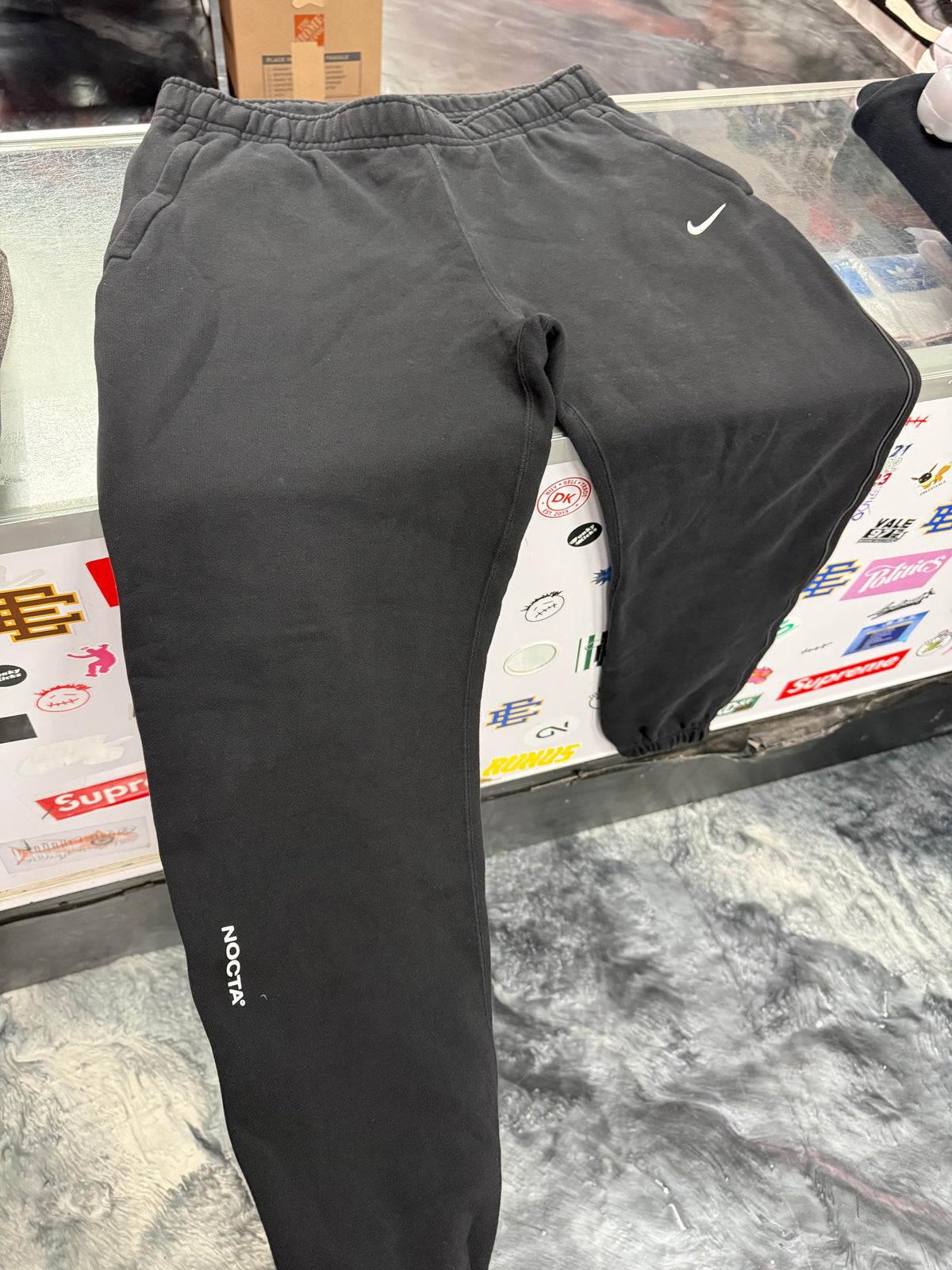 Nike x Drake NOCTA Sweatpants Black, pre-owned, size L – view 2