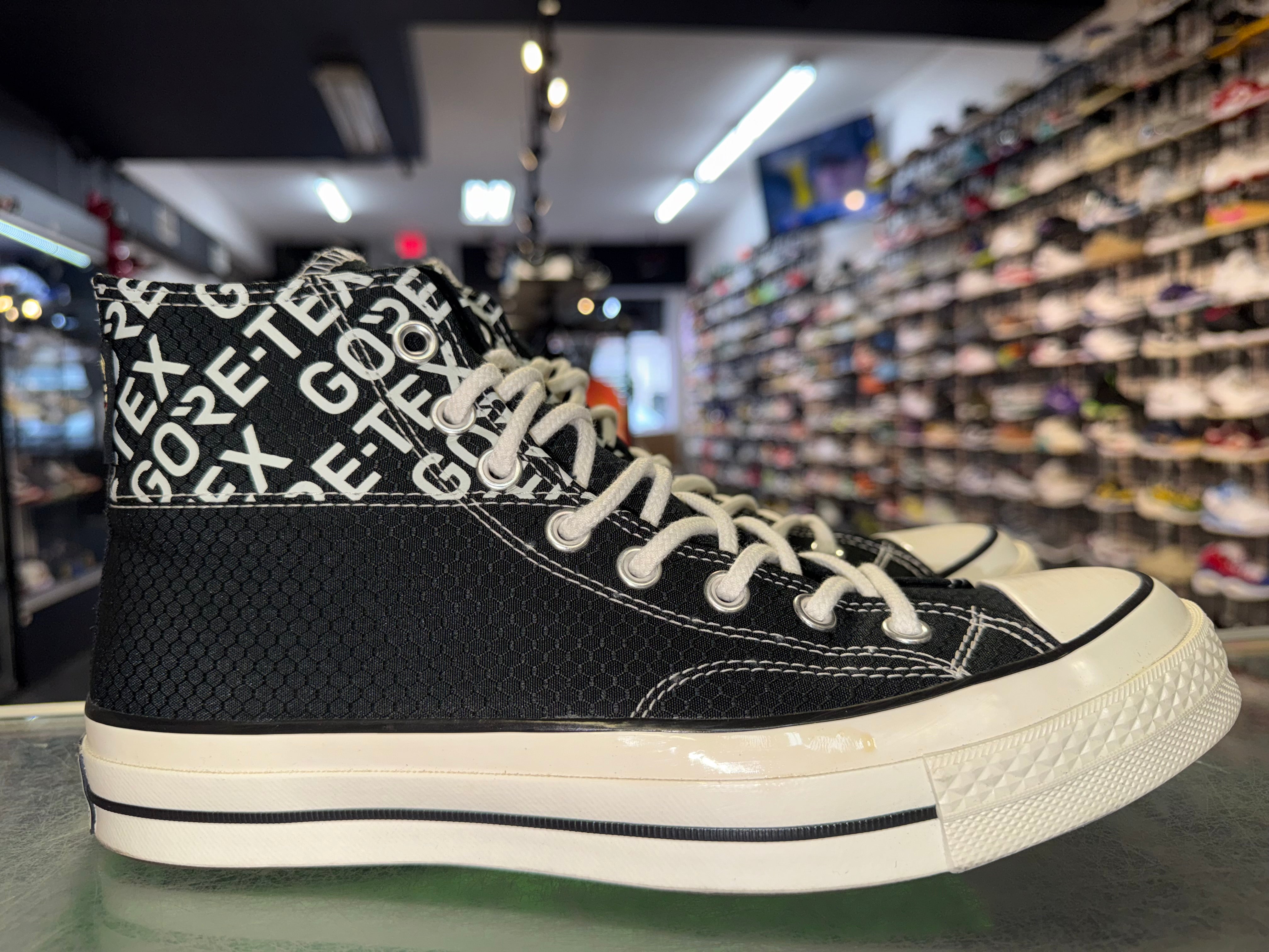 Size 8.5 Converse Gore-Tex x Chuck 70 Hi "Black" Brand New